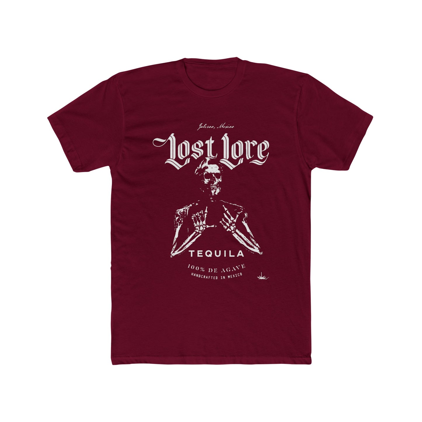 Lost Lore Tequila Miklo Agave Short Sleeve Next Level 3600 T-Shirt with Front Logo