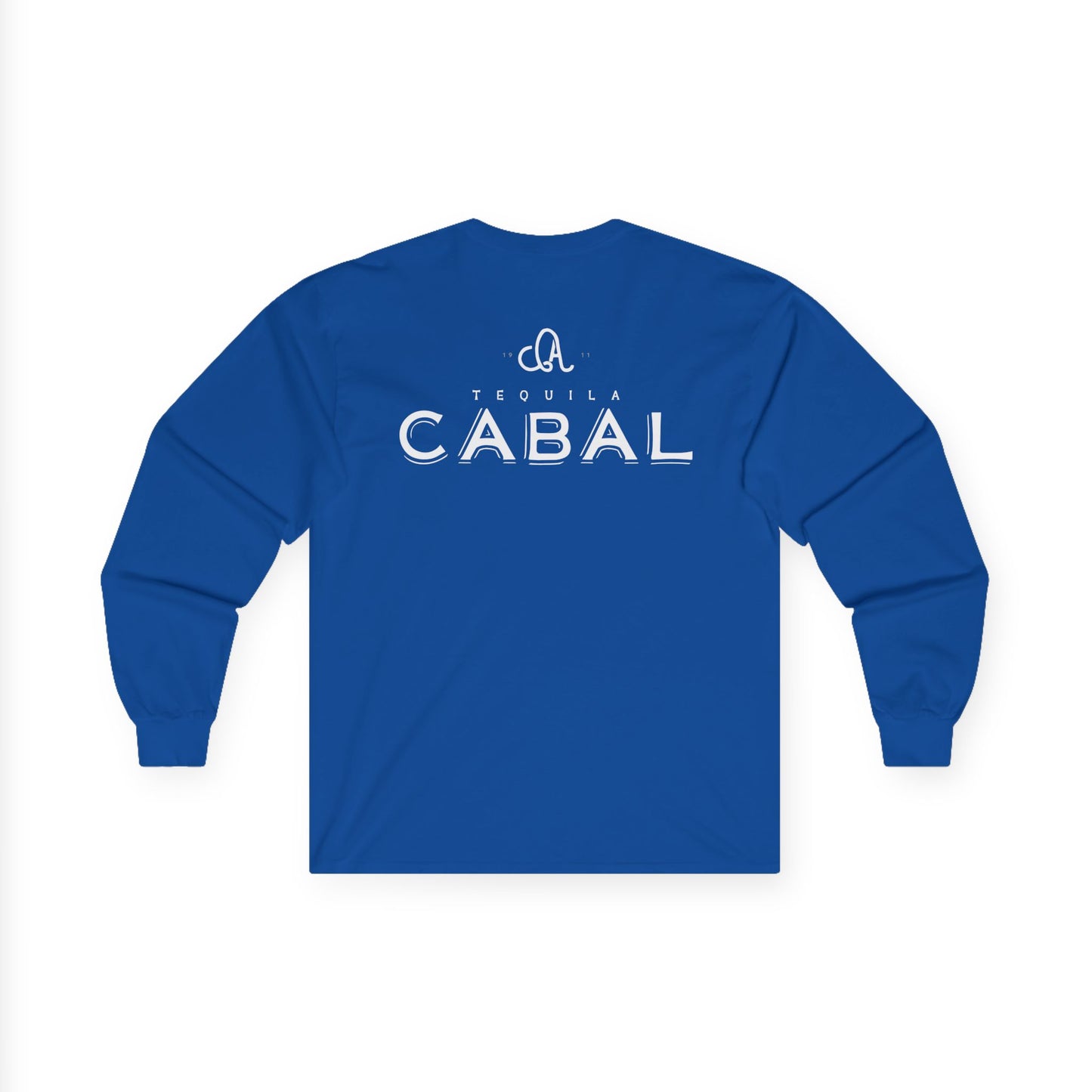 Cabal Tequila Long Sleeve Gildan 2400 T-Shirt with Front and Back Logo