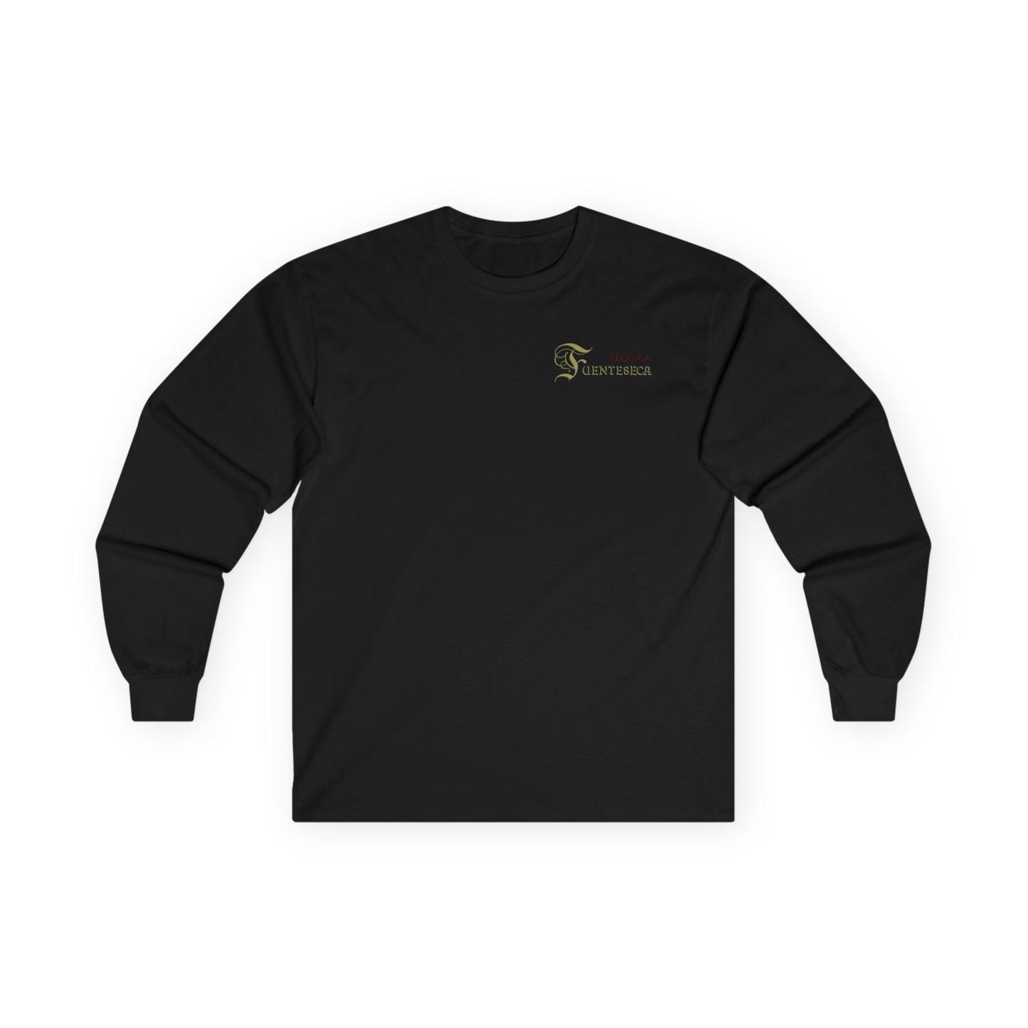 Fuenteseca Tequila Long Sleeve Gildan 2400 T-Shirt with Front and Back Logo