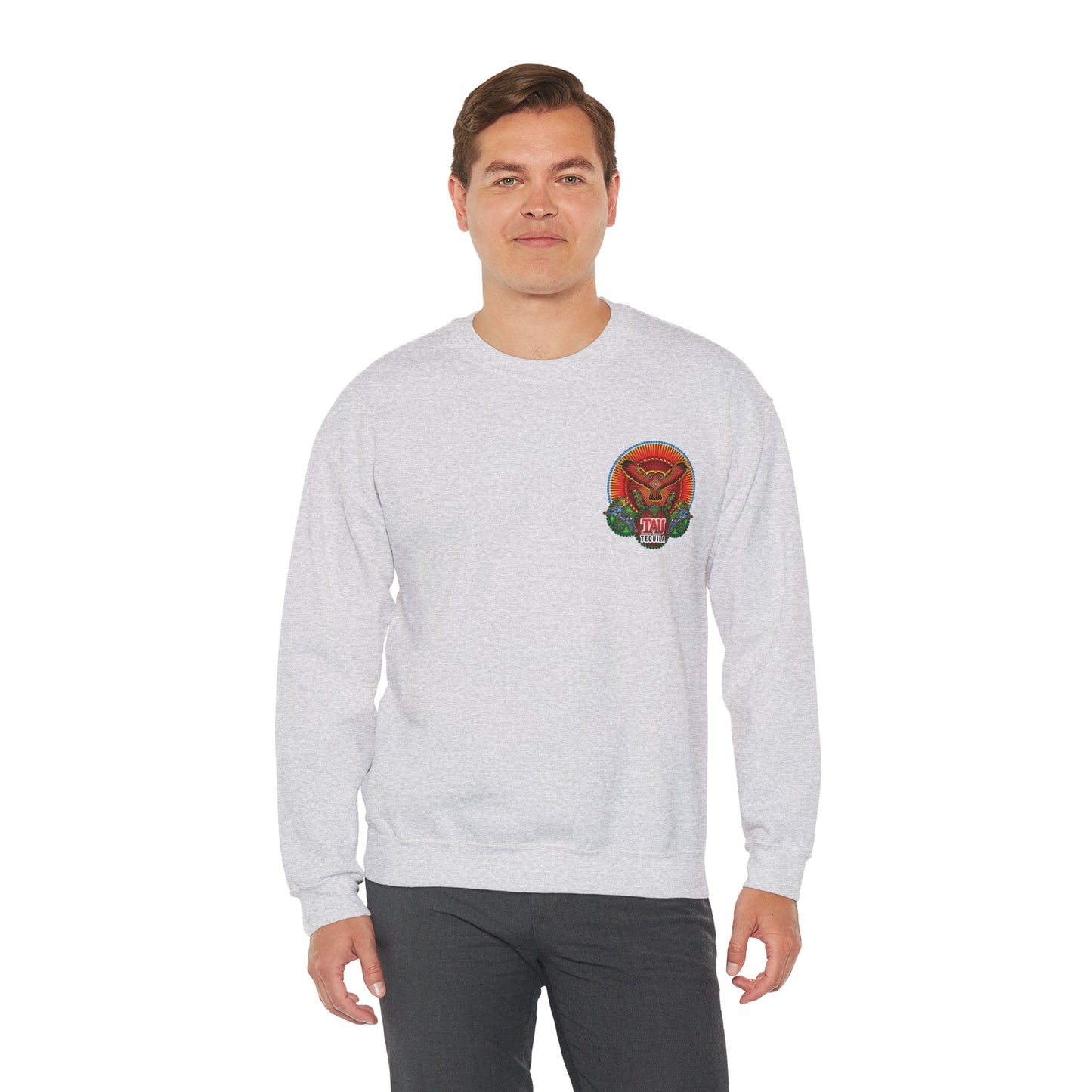 Tau Tequila Gilden 18000 Crewneck Sweatshirt with Front and Back Logo