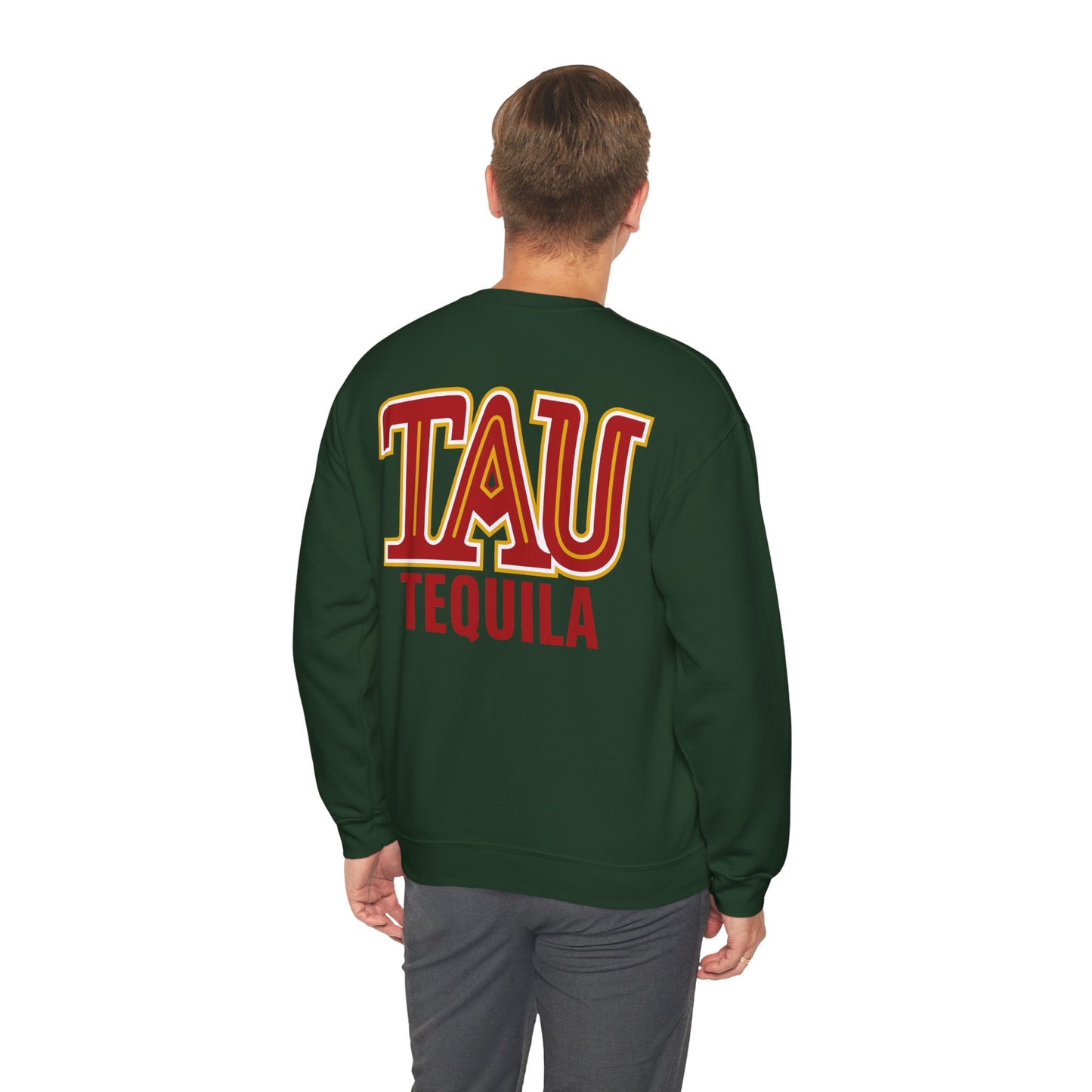 Tau Tequila Gilden 18000 Crewneck Sweatshirt with Front and Back Logo