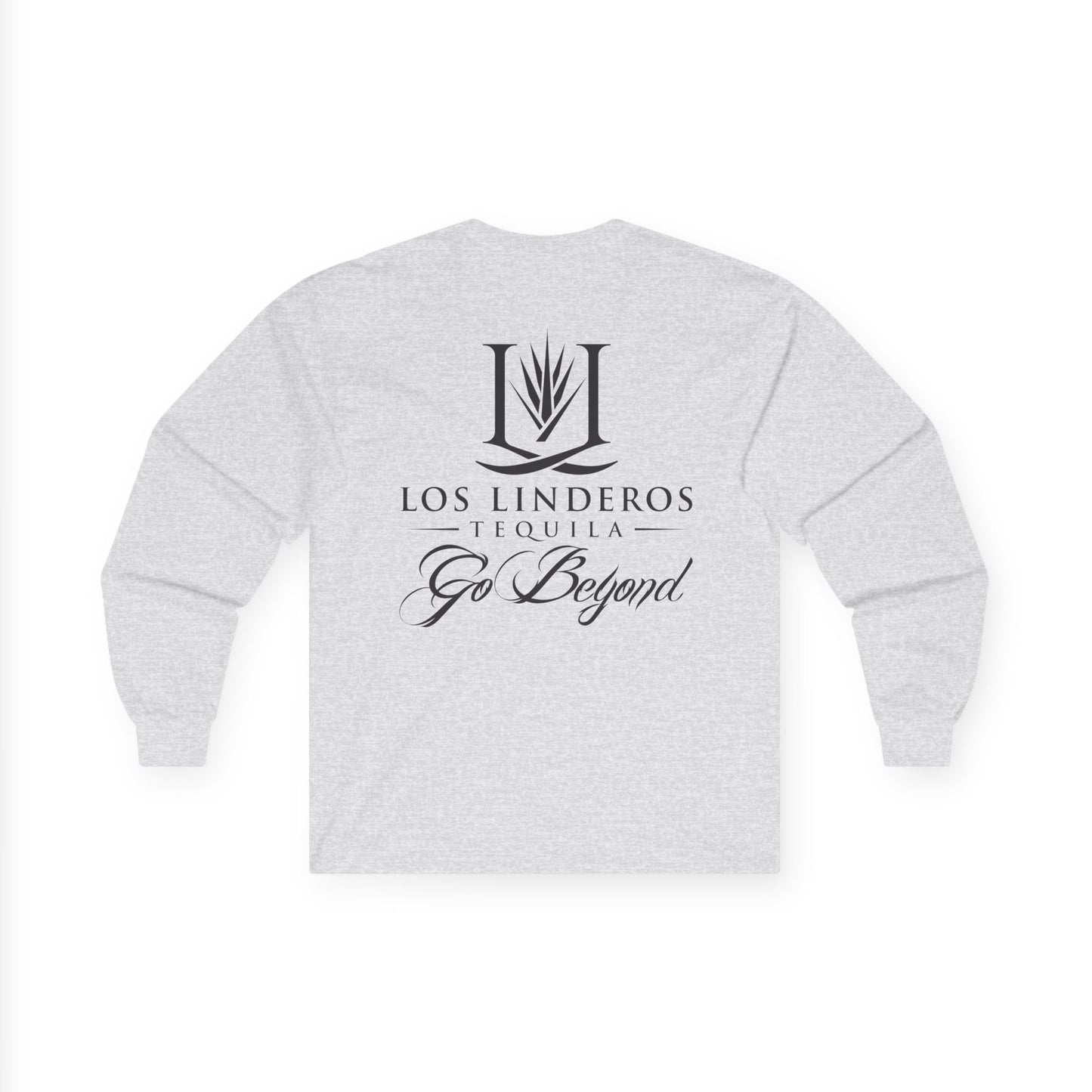 Los Linderos Tequila Long Sleeve Gildan 2400 T-Shirt with Front and Back Logo