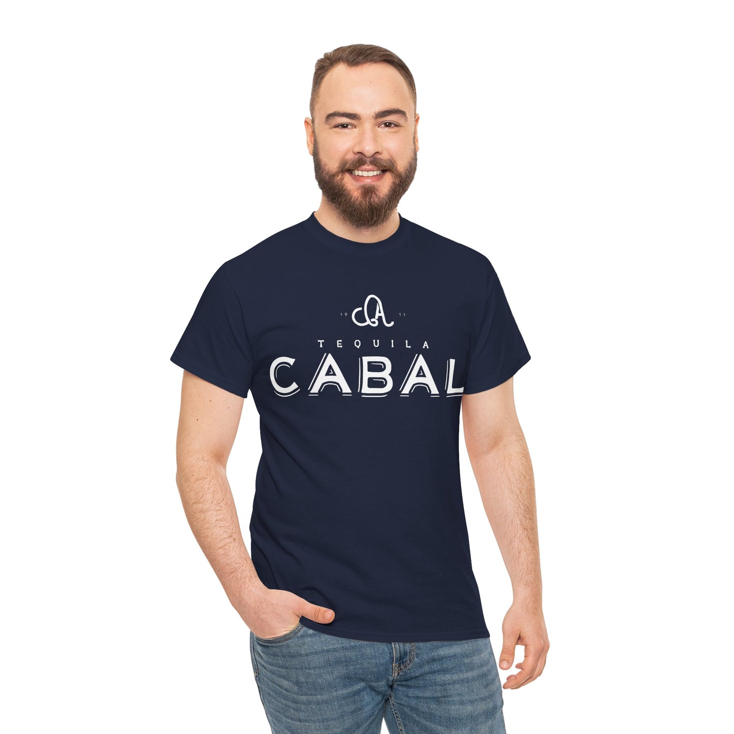 Cabal Tequila Short Sleeve Gildan 5000 T-Shirt with Front Logo