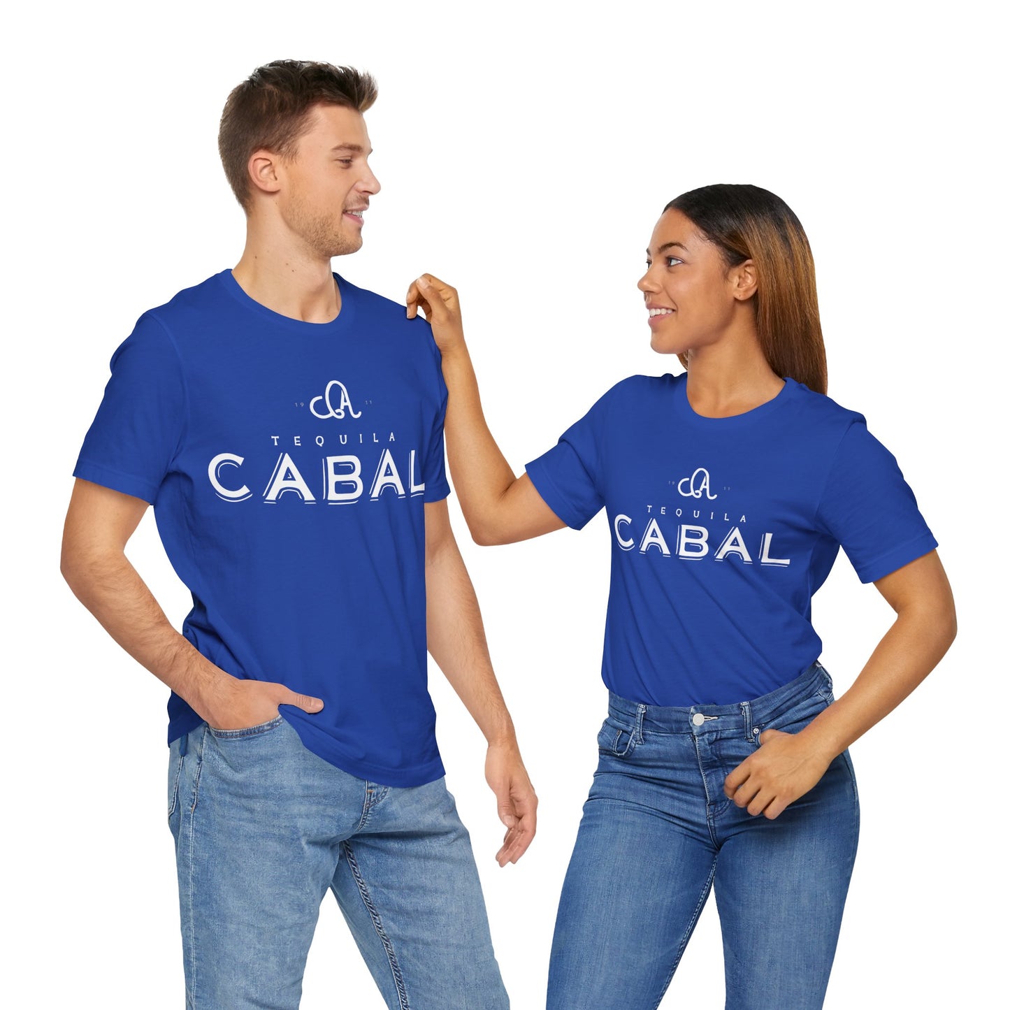 Cabal Tequila Short Sleeve Bella+Canvas 3001 T-Shirt with Front Logo