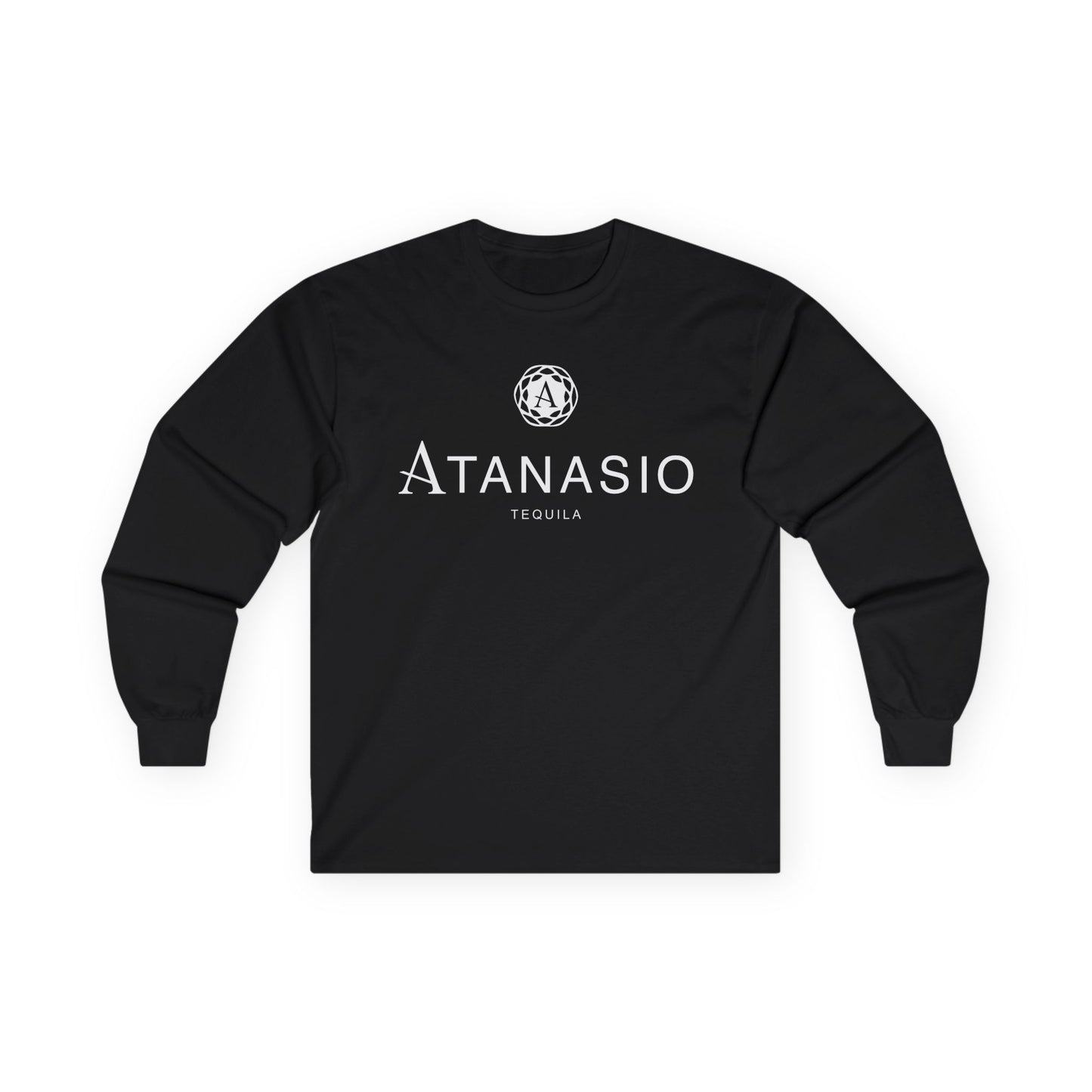 Atanasio Tequila Long Sleeve Gildan 2400 T-Shirt with Front Logo