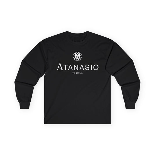 Atanasio Tequila Long Sleeve Gildan 2400 T-Shirt with Front Logo