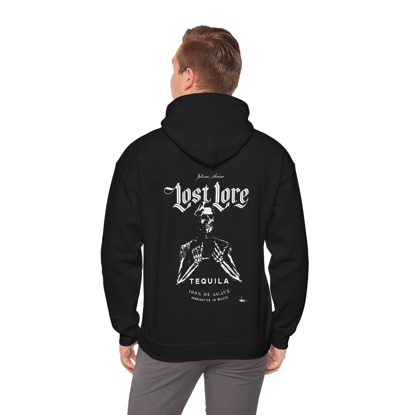 Lost Lore Tequila Miklo Agave Gilden 18500 Hoodie with Front and Back Logo