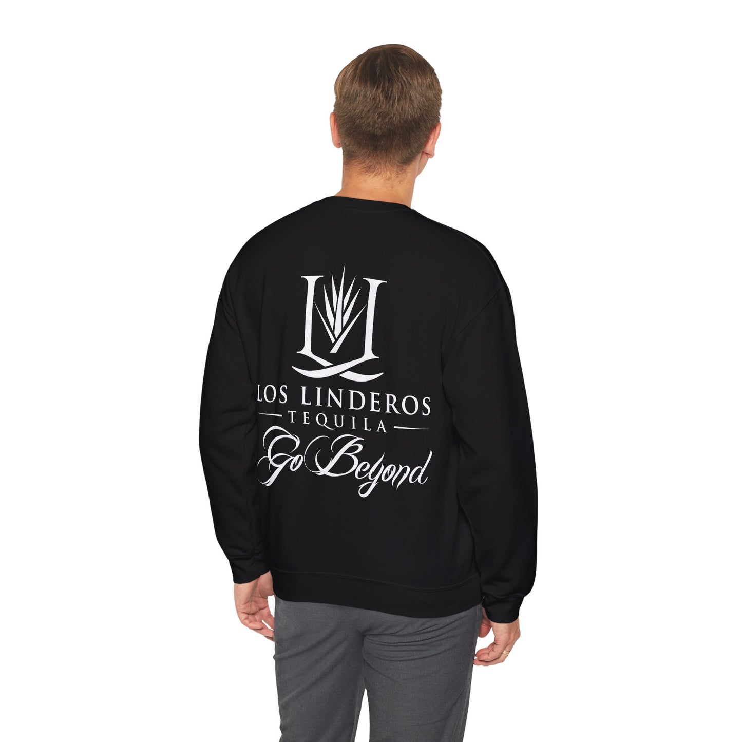 Los Linderos Tequila Gilden 18000 Crewneck Sweatshirt with Front and Back Logo