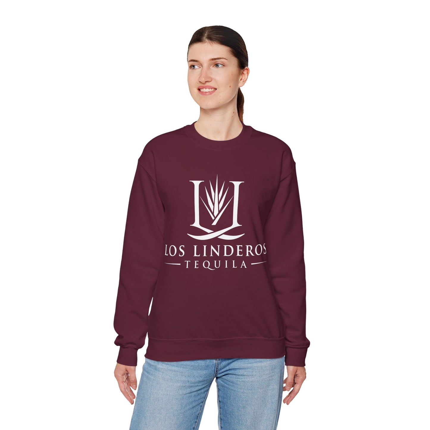 Los Linderos Tequila Gilden 18000 Crewneck Sweatshirt with Front Logo