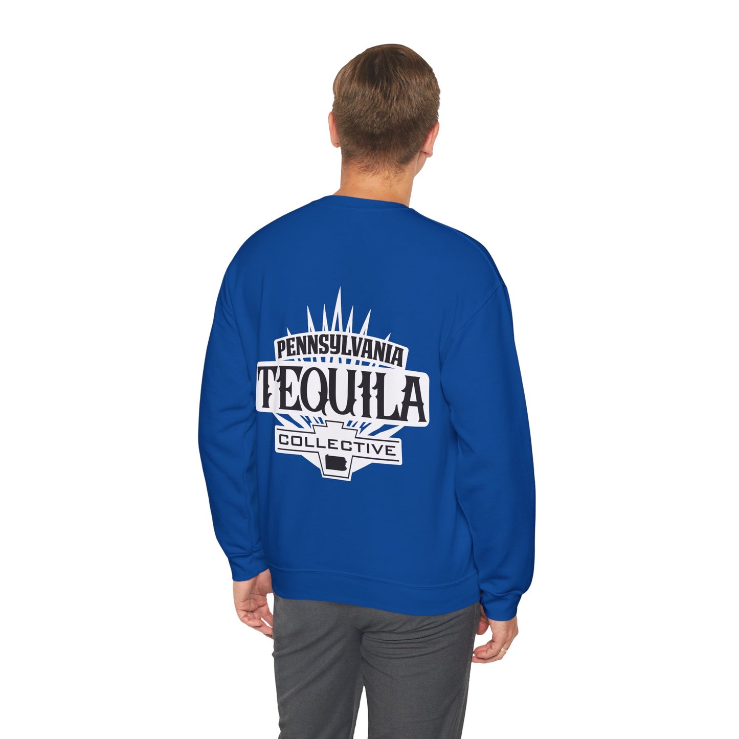 Pennsylvania Tequila Collective Gilden 18000 Crewneck Sweatshirt with Front and Back Logo