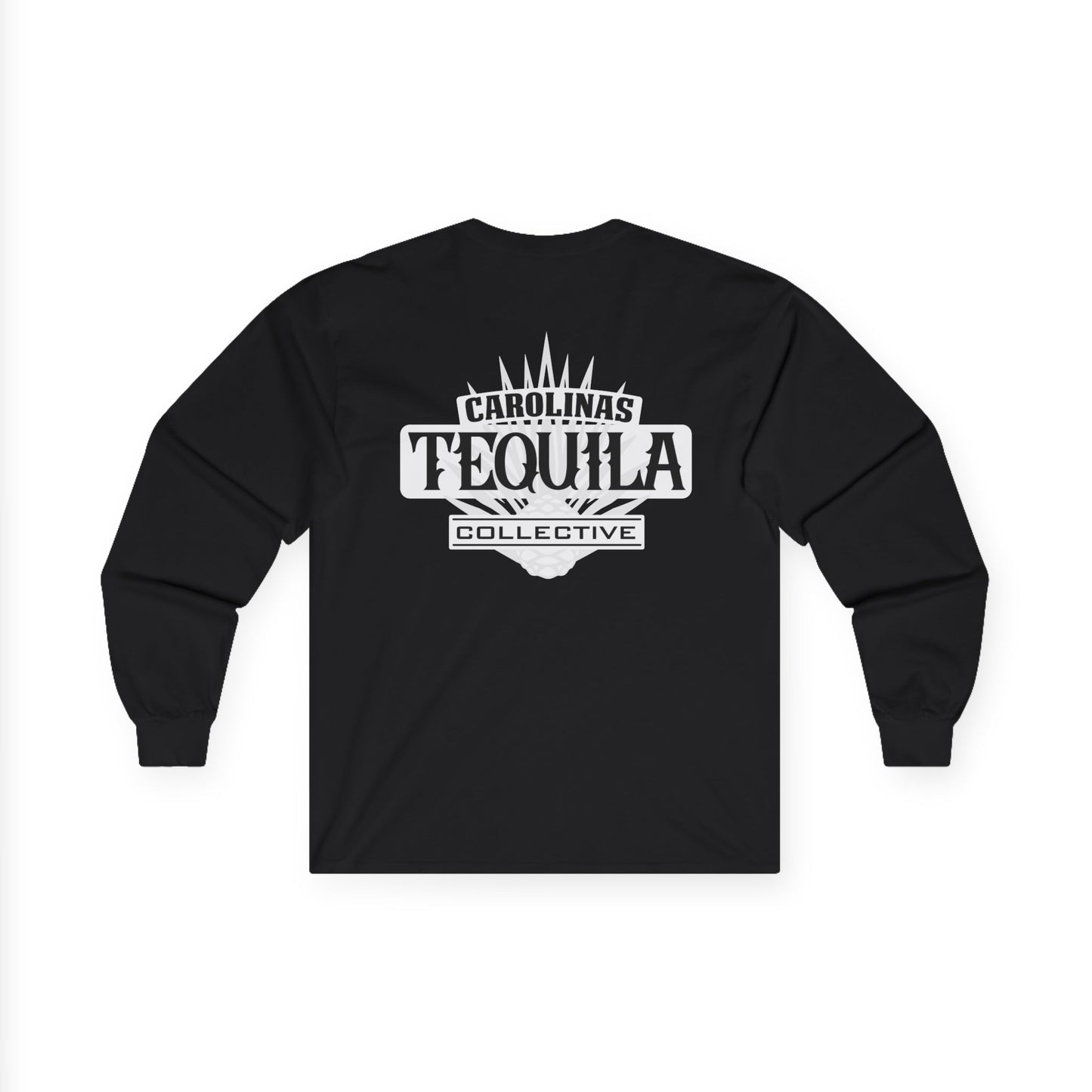 Carolinas Tequila Collective Long Sleeve Gildan 2400 T-Shirt with Front and Back Logo