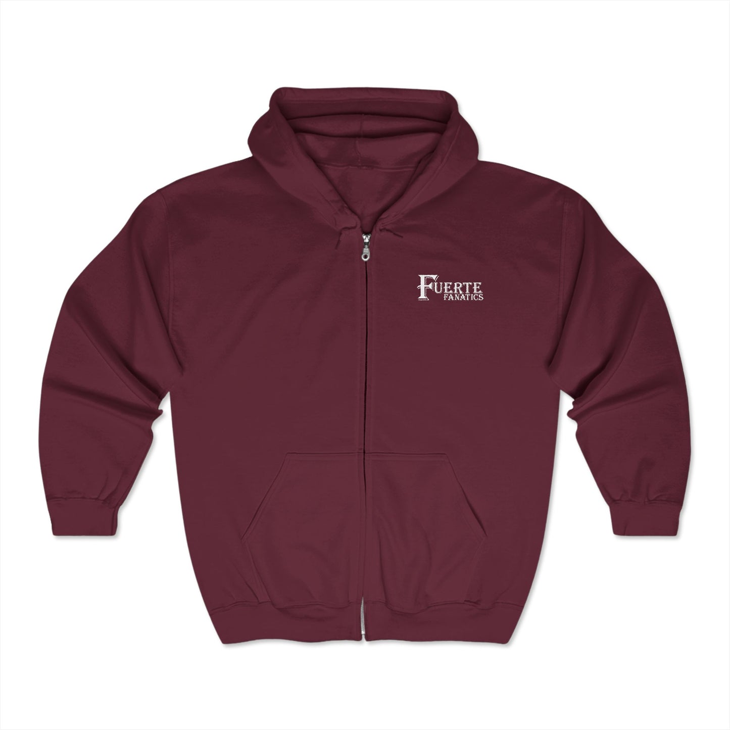 Fuerte Fanatics Gildan 18600 Zip-Up Hooded Sweatshirt