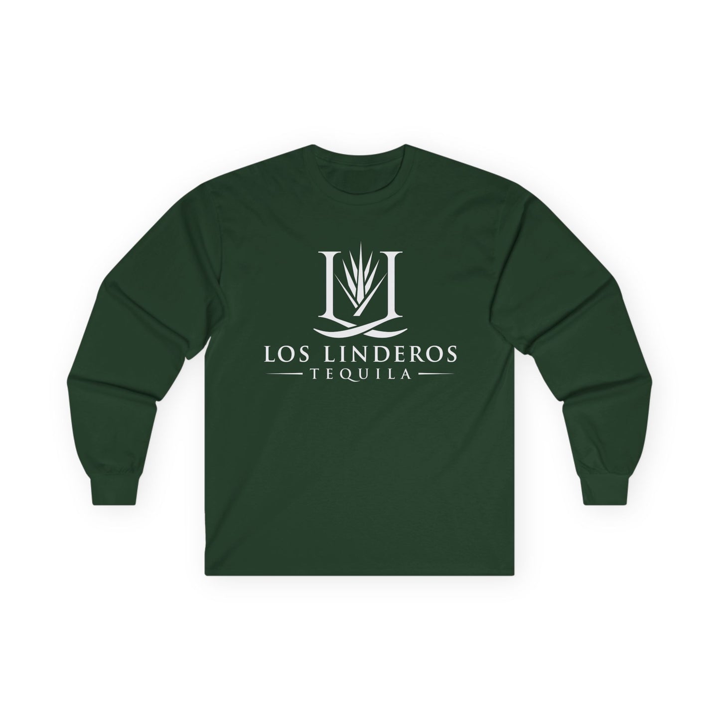 Los Linderos Tequila Long Sleeve Gildan 2400 T-Shirt with Front Logo