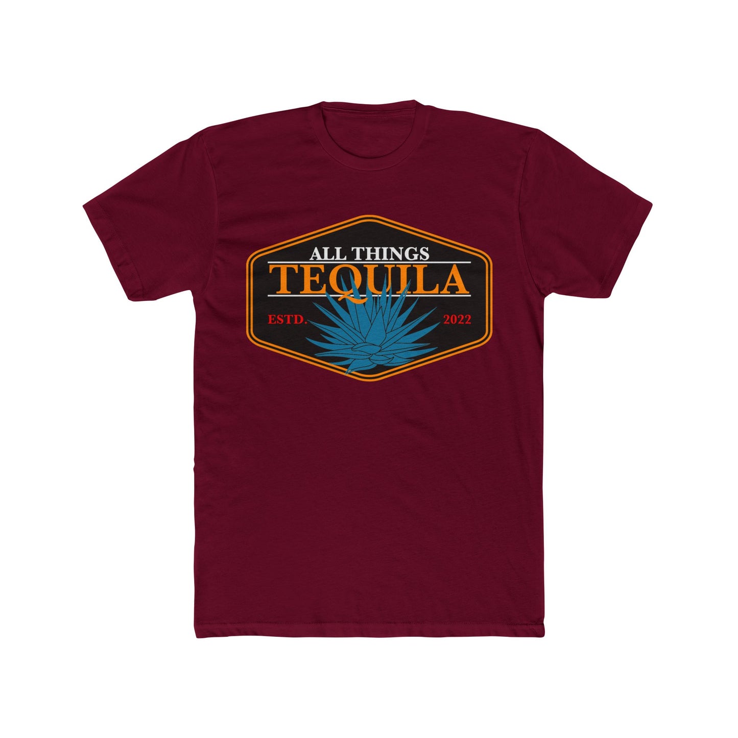 All Things Tequila Short Sleeve Next Level 3600 T-Shirt with Front Logo