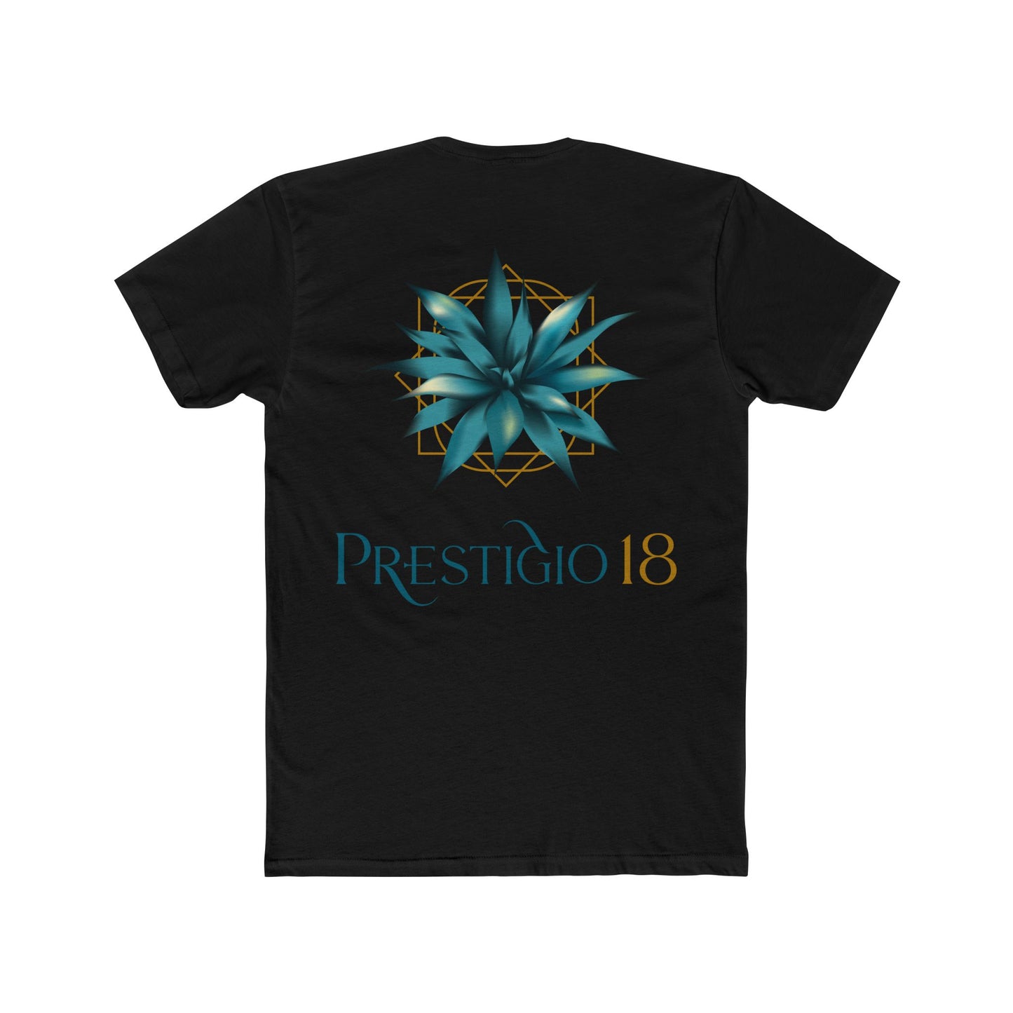 Prestigio 18 Tequila Short Sleeve Next Level 3600 T-Shirt with Front and Back Logo