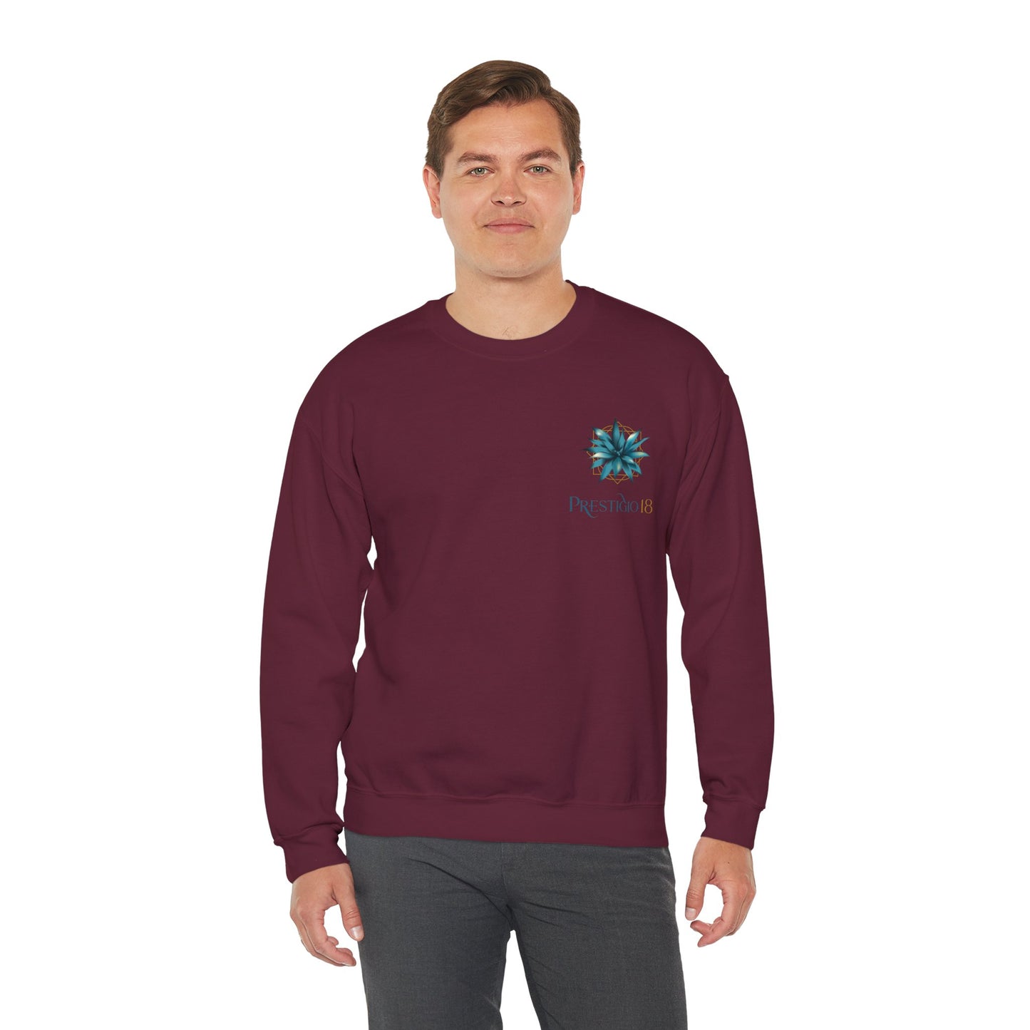 Prestigio 18 Tequila Gilden 18000 Crewneck Sweatshirt with Front and Back Logo