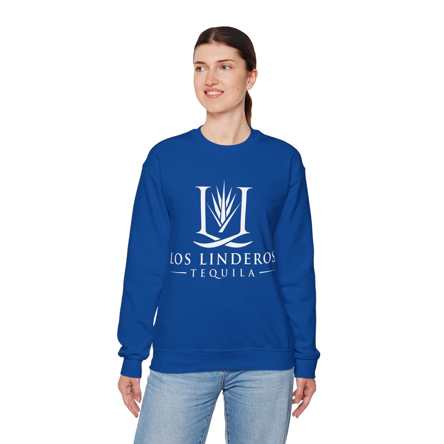 Los Linderos Tequila Gilden 18000 Crewneck Sweatshirt with Front Logo