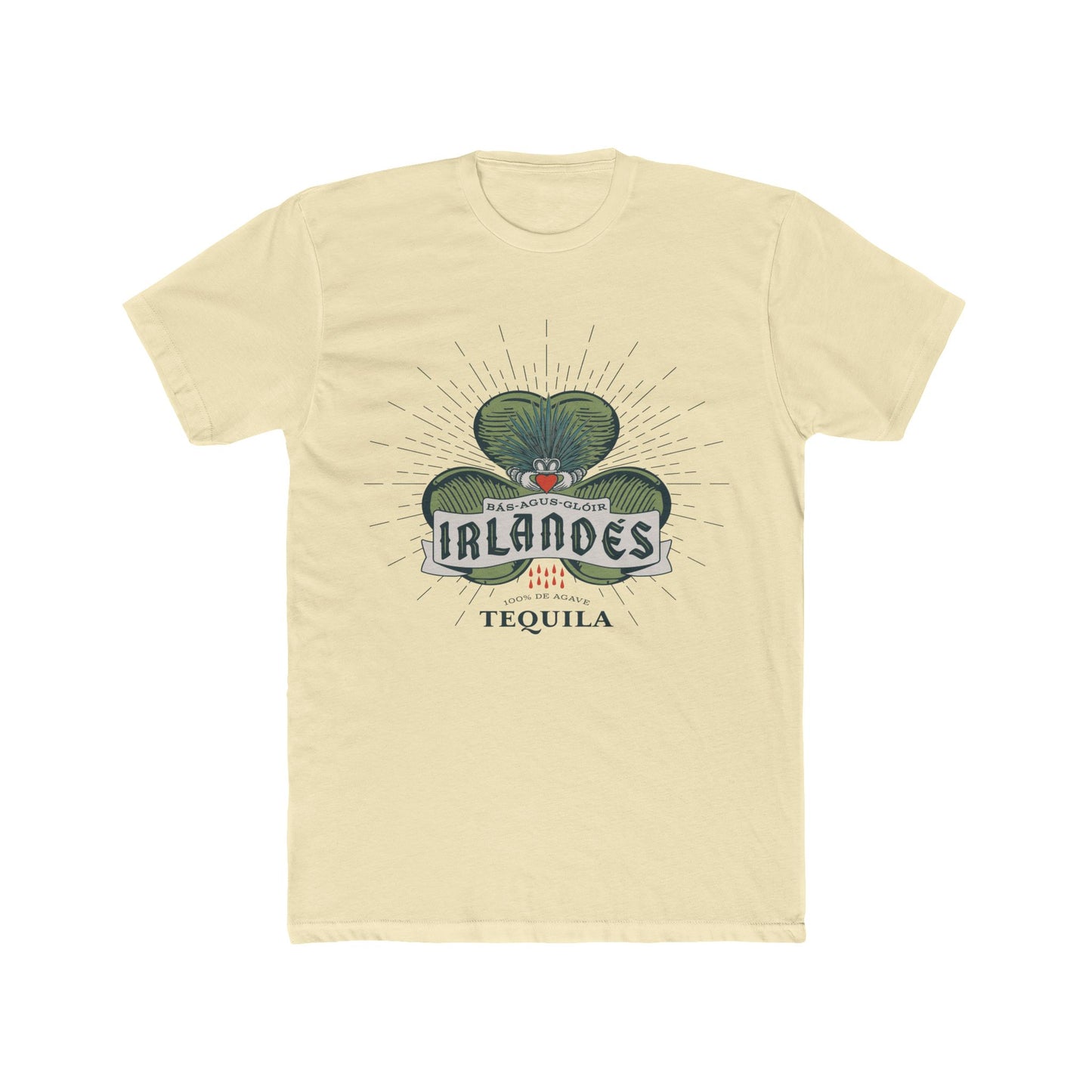 Irlande's Tequila Short Sleeve Next Level 3600 T-Shirt with Front Logo