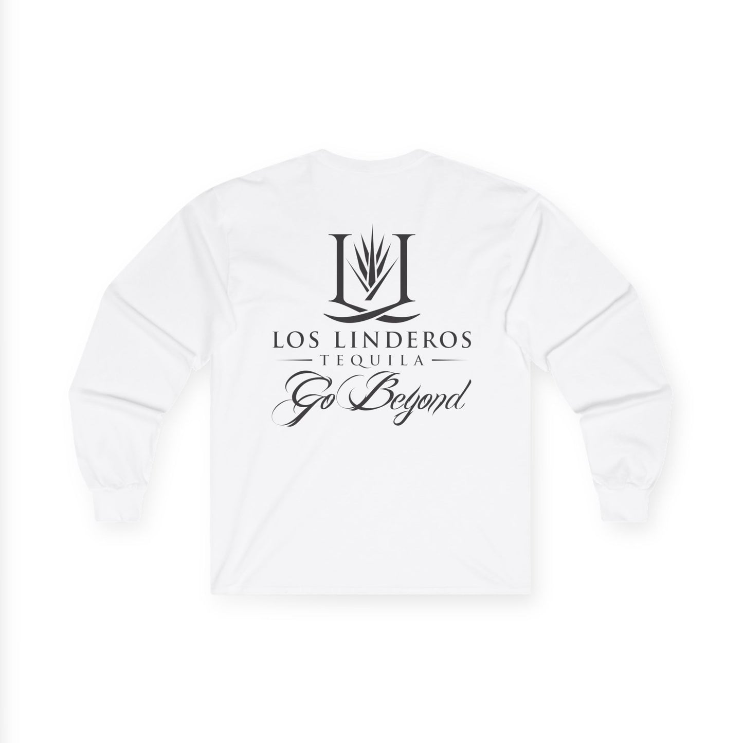 Los Linderos Tequila Long Sleeve Gildan 2400 T-Shirt with Front and Back Logo