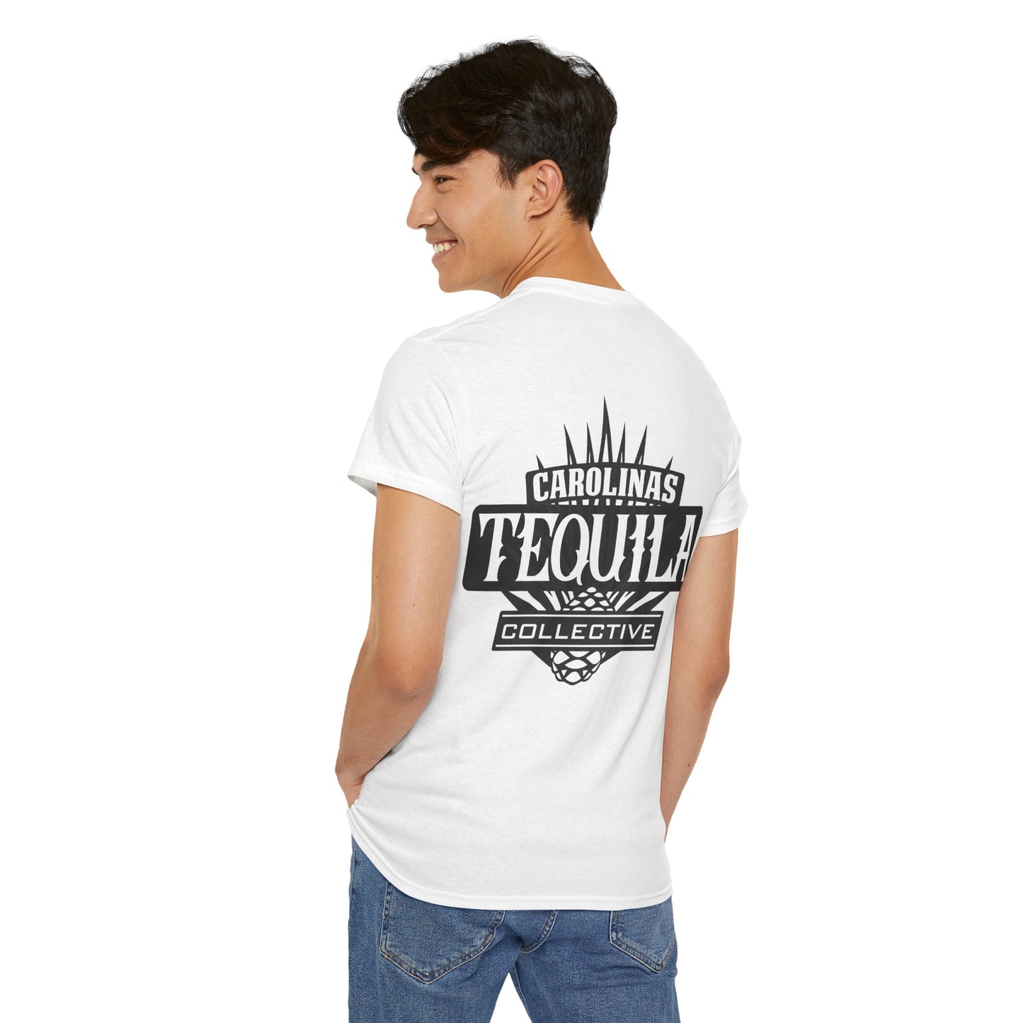 Carolinas Tequila Collective Short Sleeve Gildan 5000 T-Shirt with Front and Back Logo