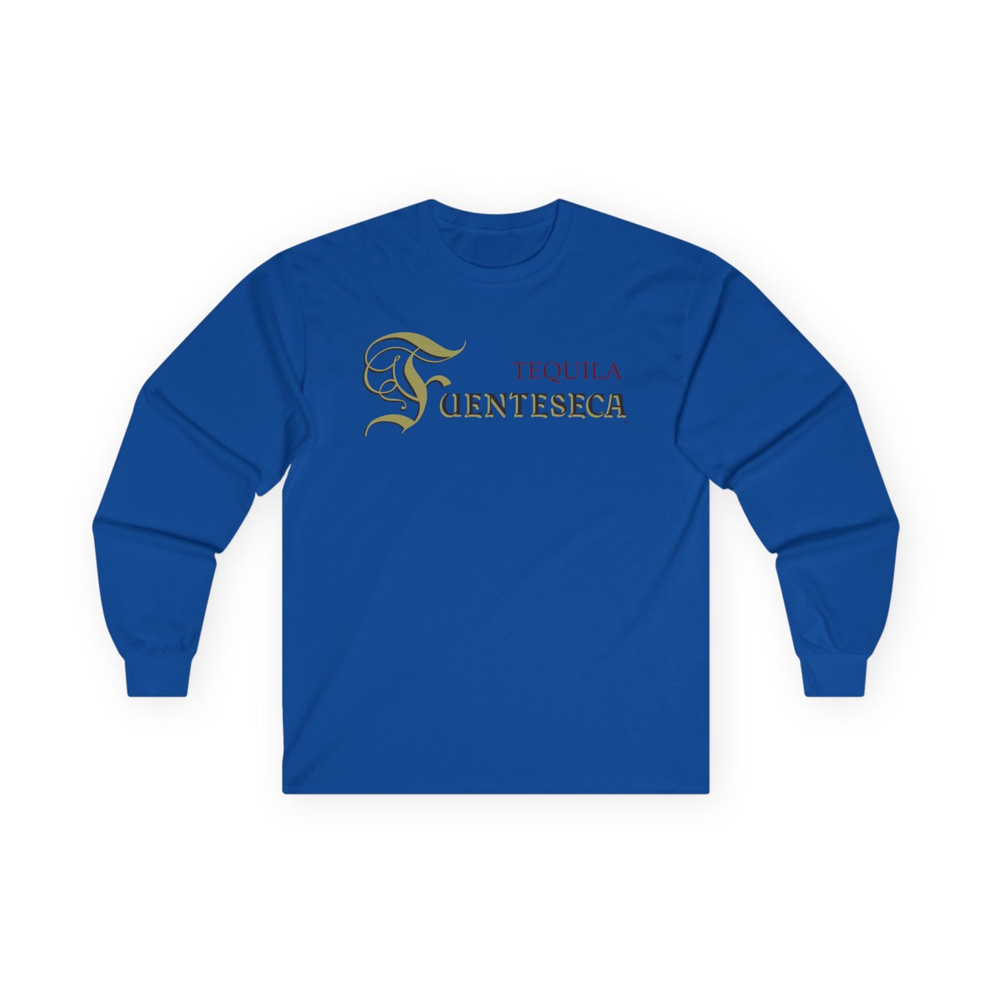 Fuenteseca Tequila Long Sleeve Gildan 2400 T-Shirt with Front Logo