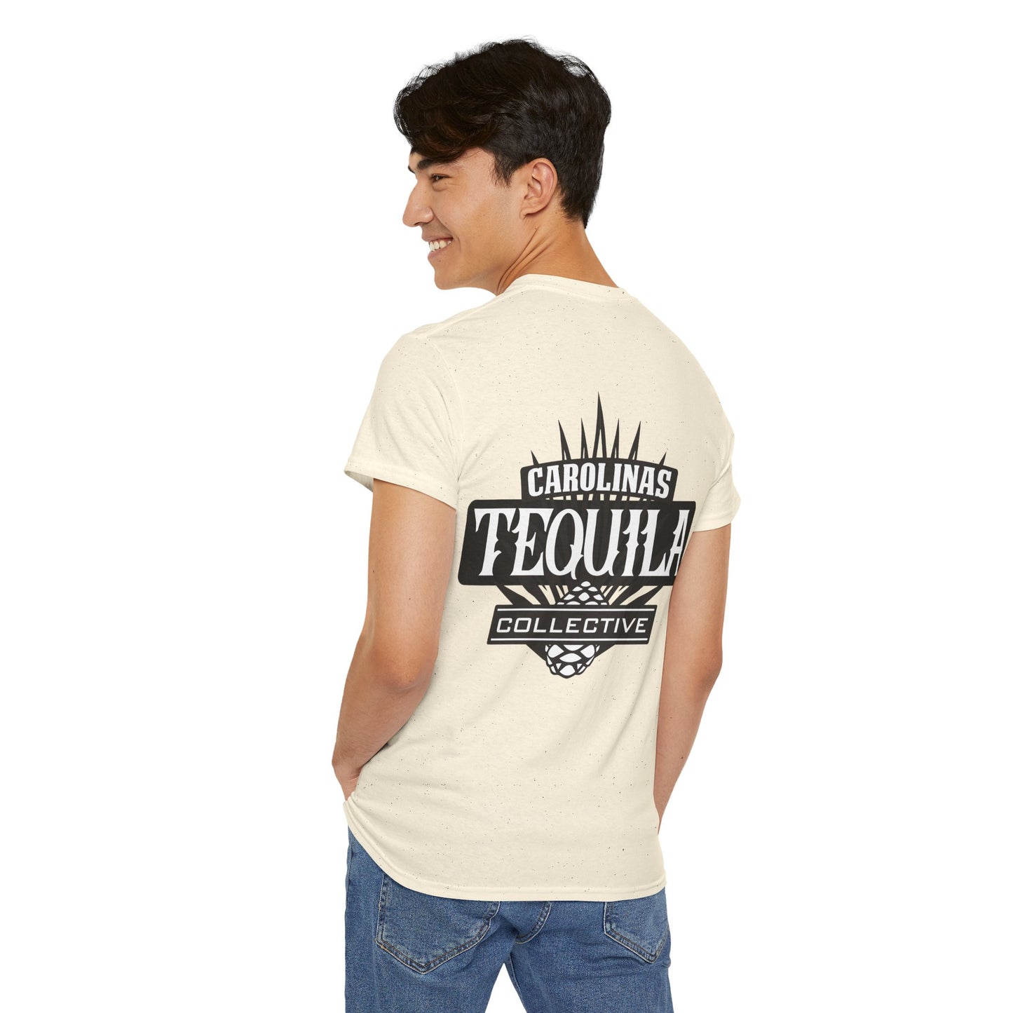 Carolinas Tequila Collective Short Sleeve Gildan 5000 T-Shirt with Front and Back Logo