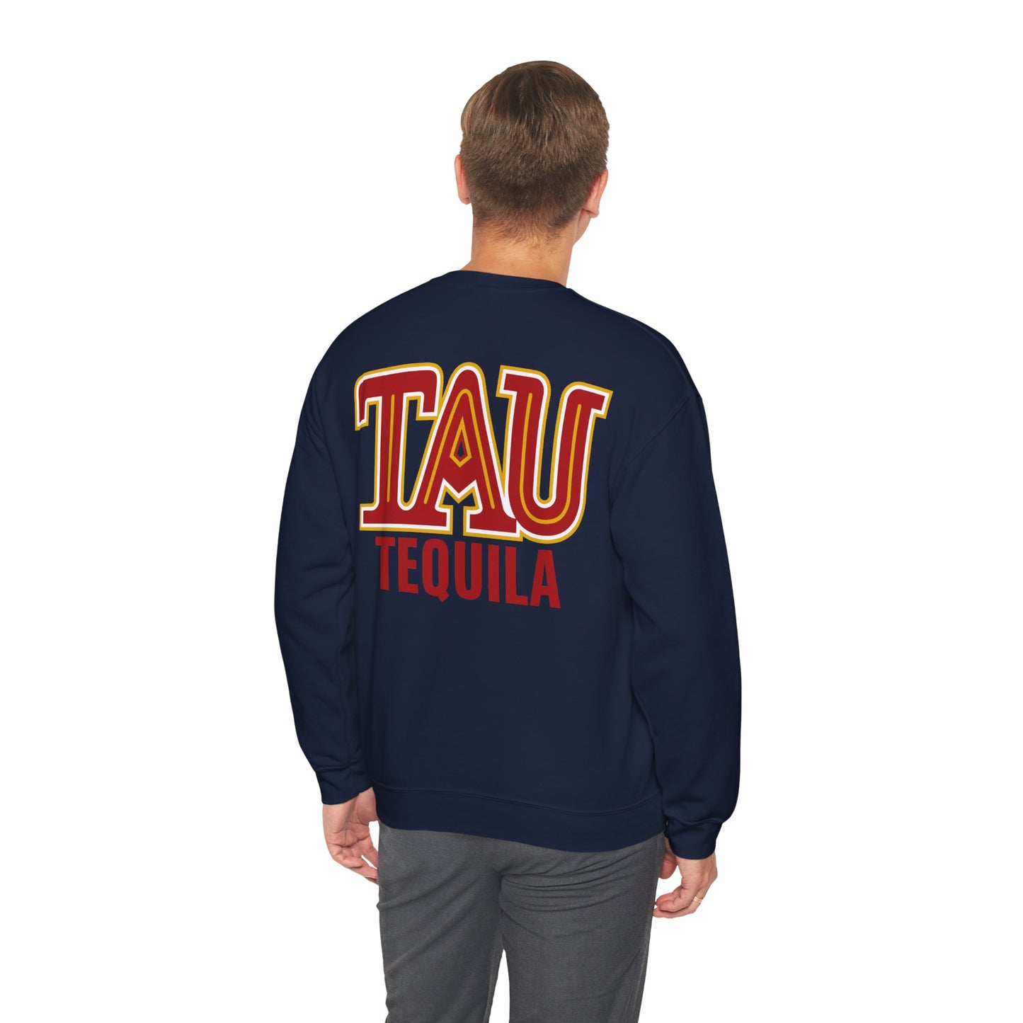 Tau Tequila Gilden 18000 Crewneck Sweatshirt with Front and Back Logo