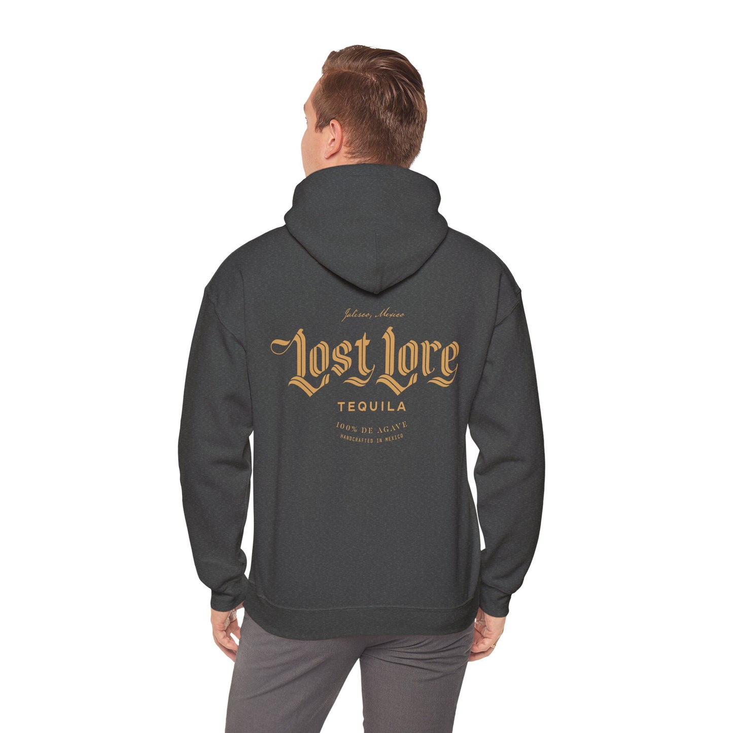 Lost Lore Tequila Gilden 18500 Hoodie with Front and Back Logo