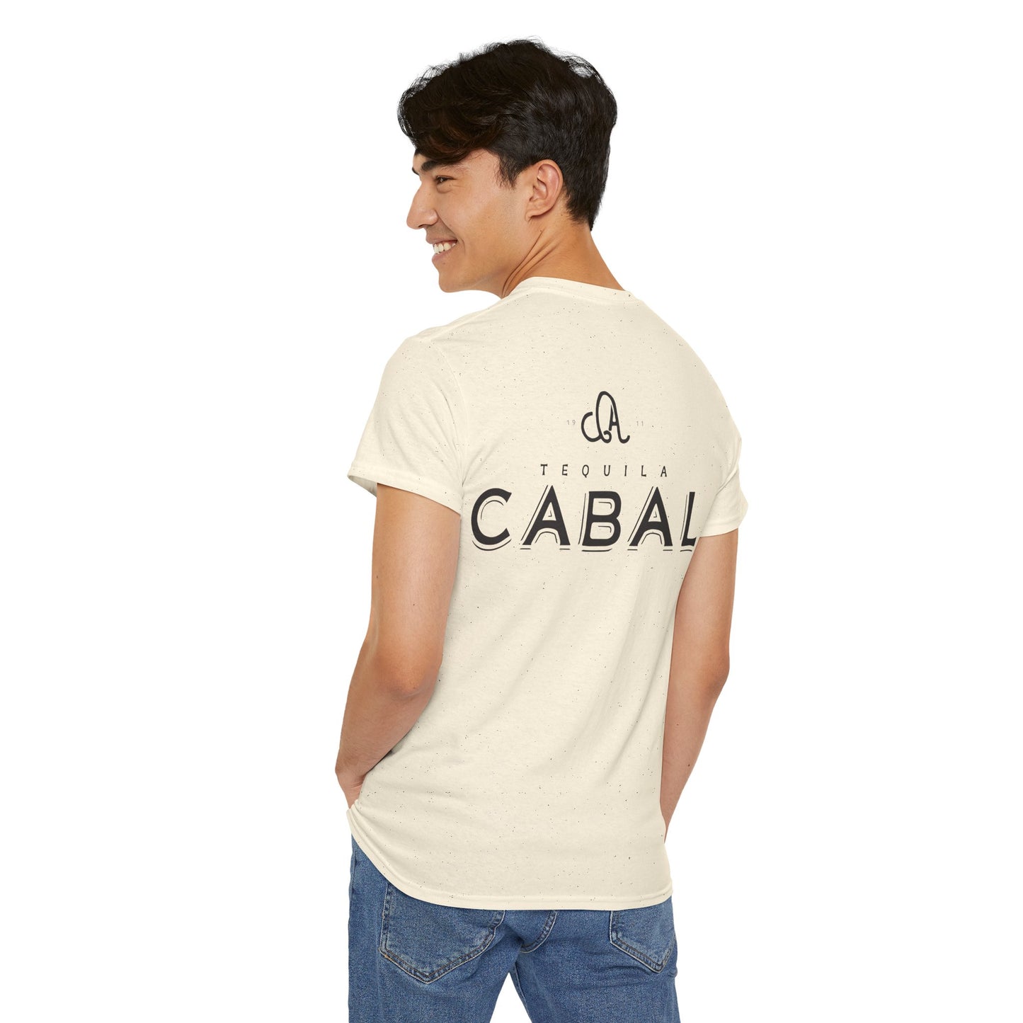 Cabal Tequila Short Sleeve Gildan 5000 T-Shirt with Front and Back Logo