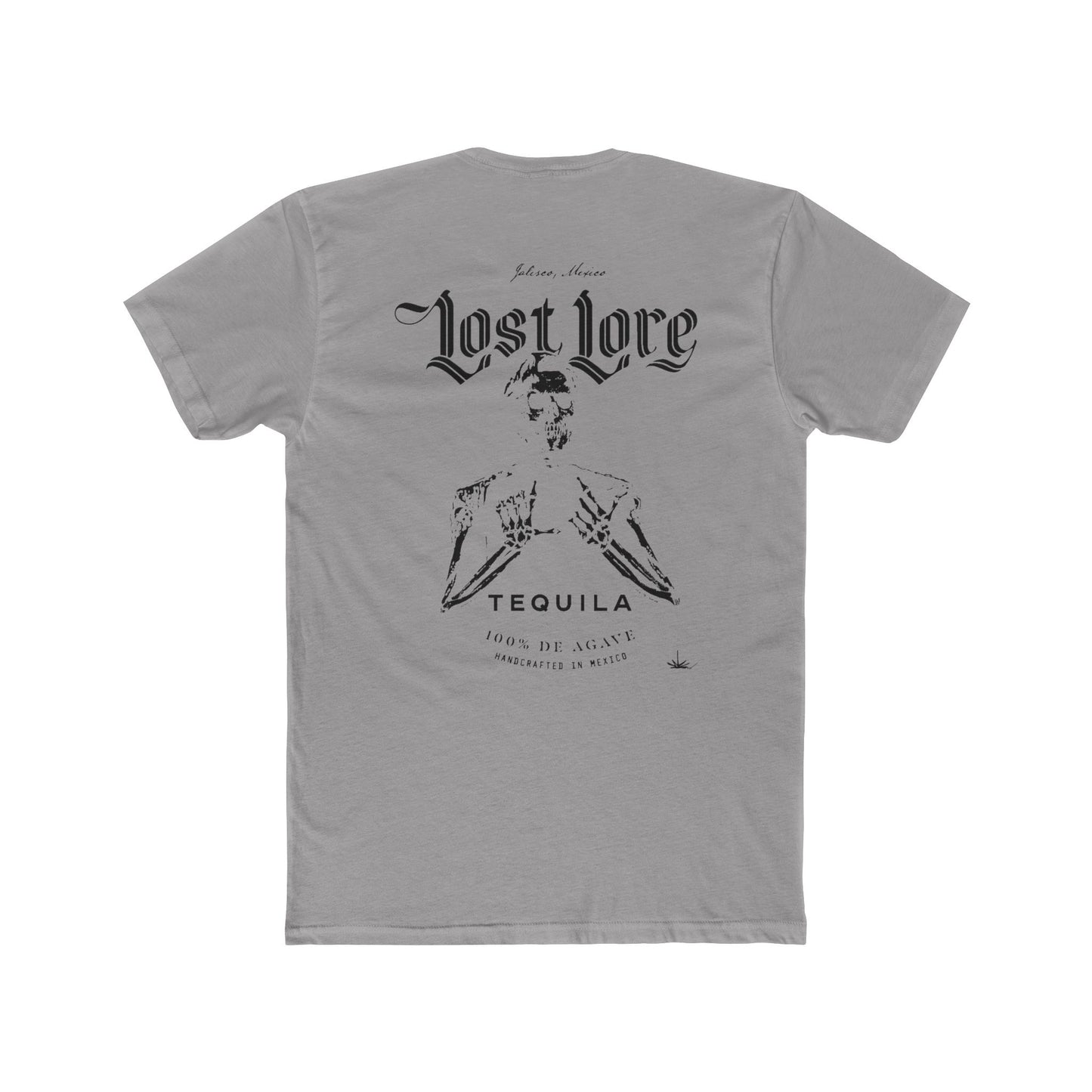 Lost Lore Tequila Miklo Agave Short Sleeve Next Level 3600 T-Shirt with Front and Back Logo