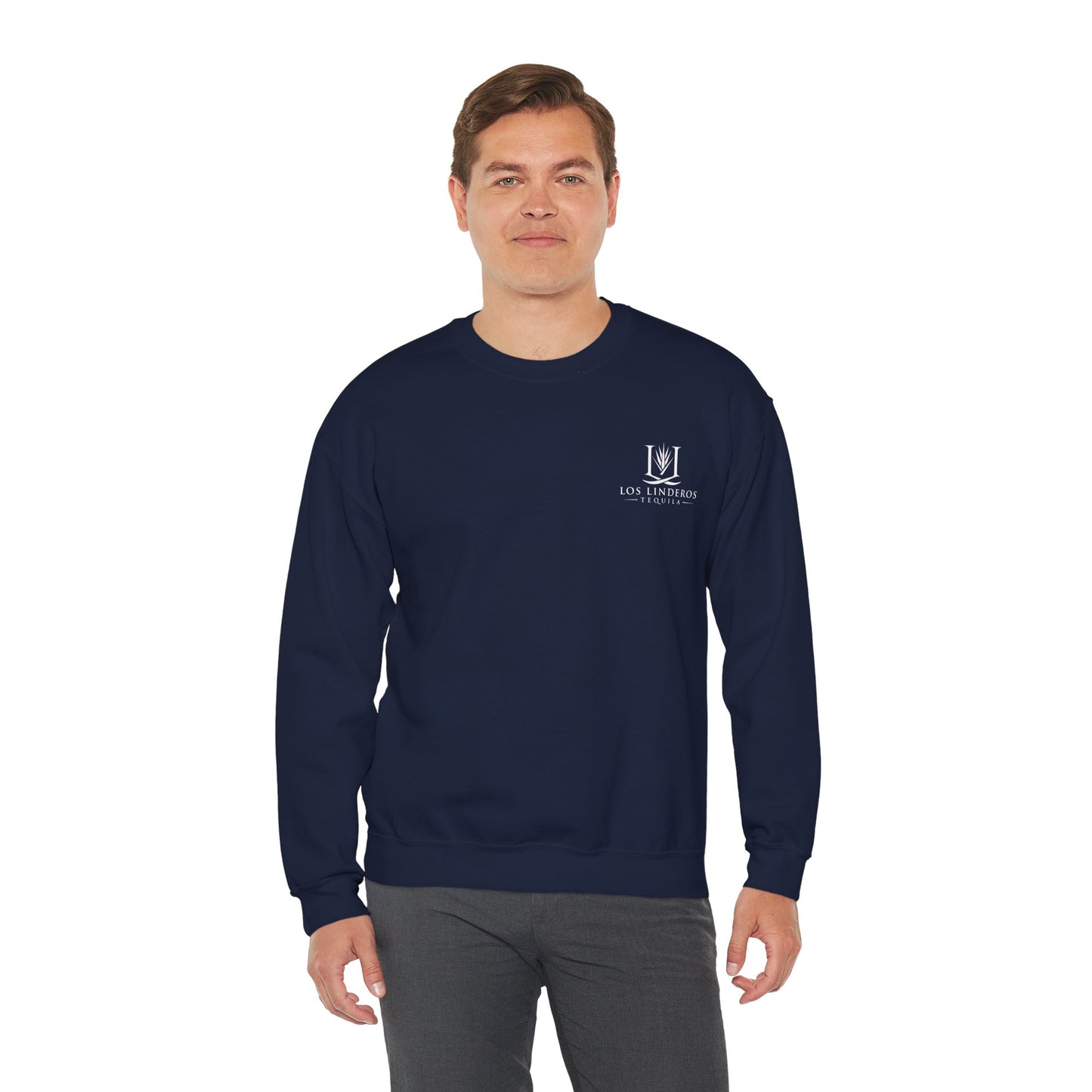 Los Linderos Tequila Gilden 18000 Crewneck Sweatshirt with Front and Back Logo