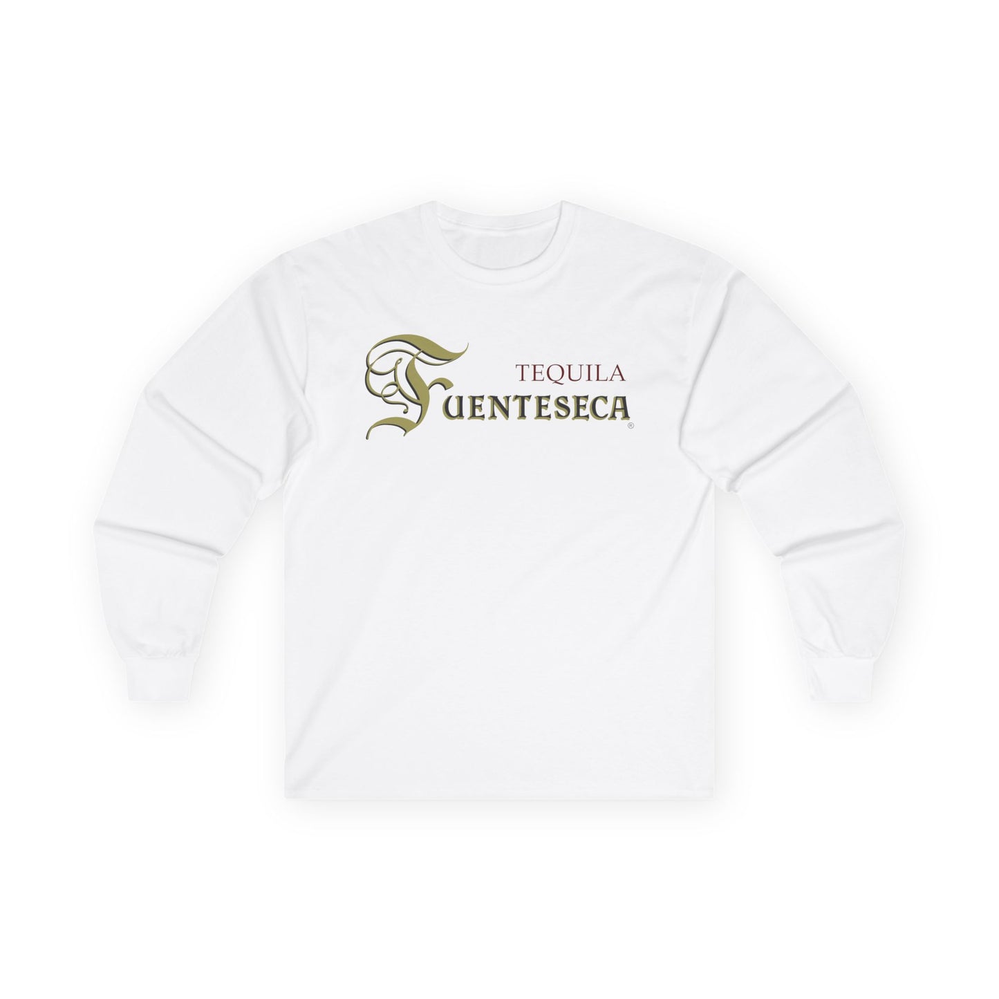 Fuenteseca Tequila Long Sleeve Gildan 2400 T-Shirt with Front Logo