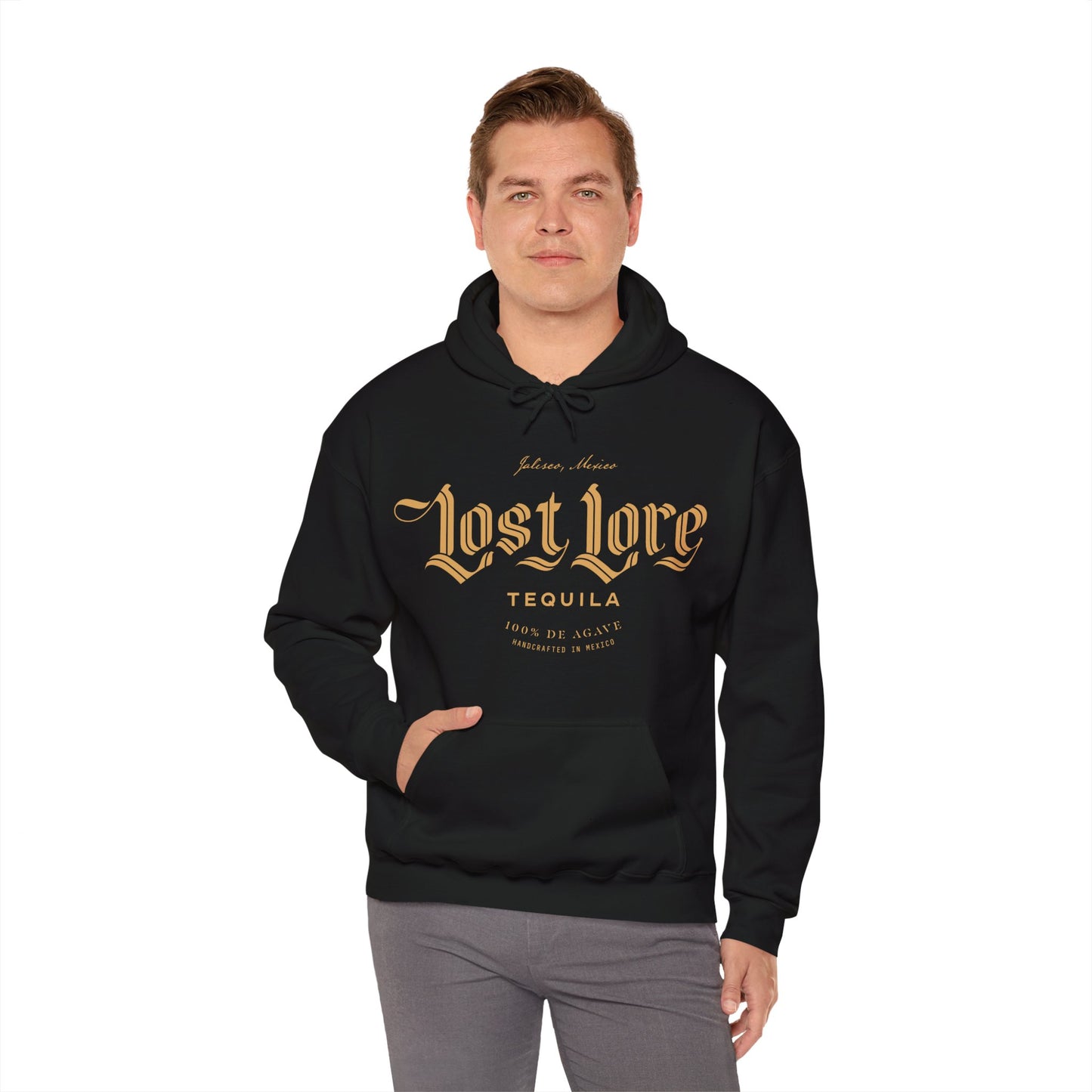 Lost Lore Tequila Gilden 18500 Hoodie with Front Logo