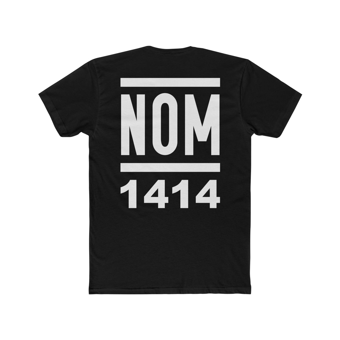 NOM 1414 Short Sleeve Next Level 3600 T-Shirt with Front and Back Logo