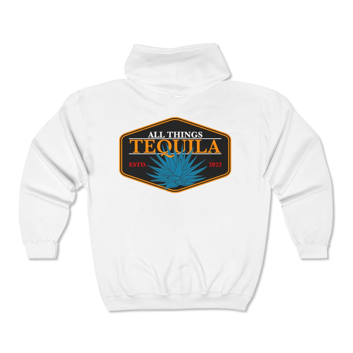 All Things Tequila Gildan 18600 Zip-Up Hooded Sweatshirt