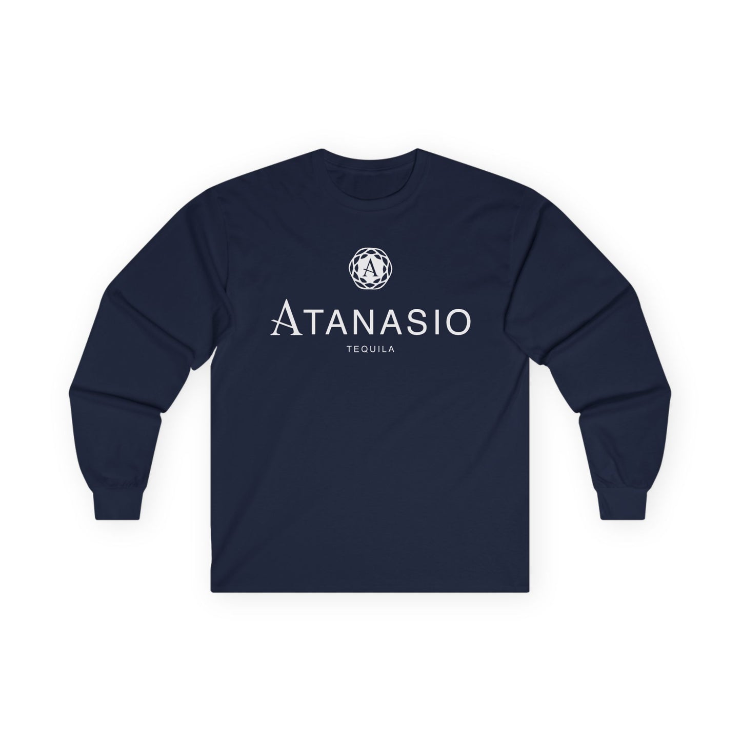 Atanasio Tequila Long Sleeve Gildan 2400 T-Shirt with Front Logo