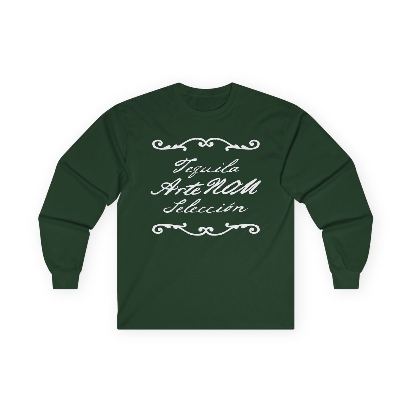 ArteNOM Tequila Long Sleeve Gildan 2400 T-Shirt with Front Logo