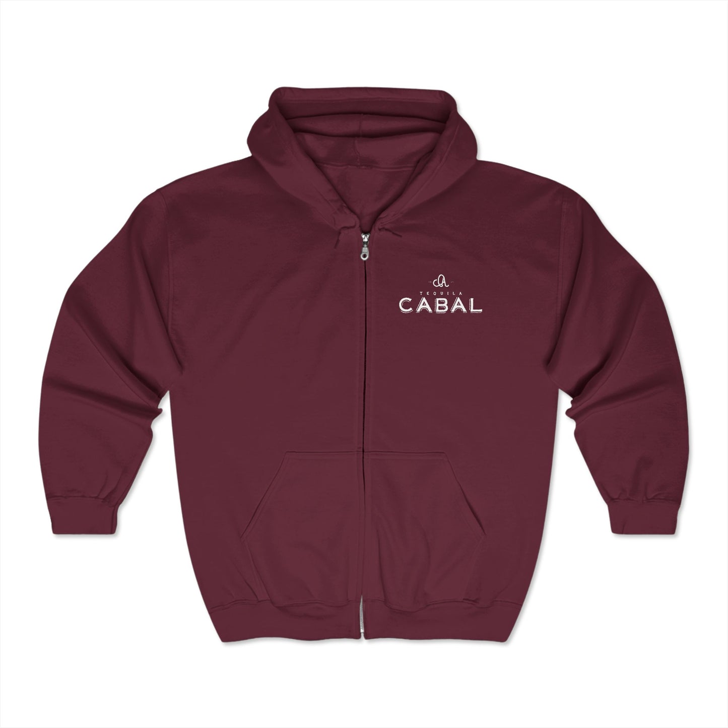 Cabal Tequila Gildan 18600 Zip-Up Hooded Sweatshirt