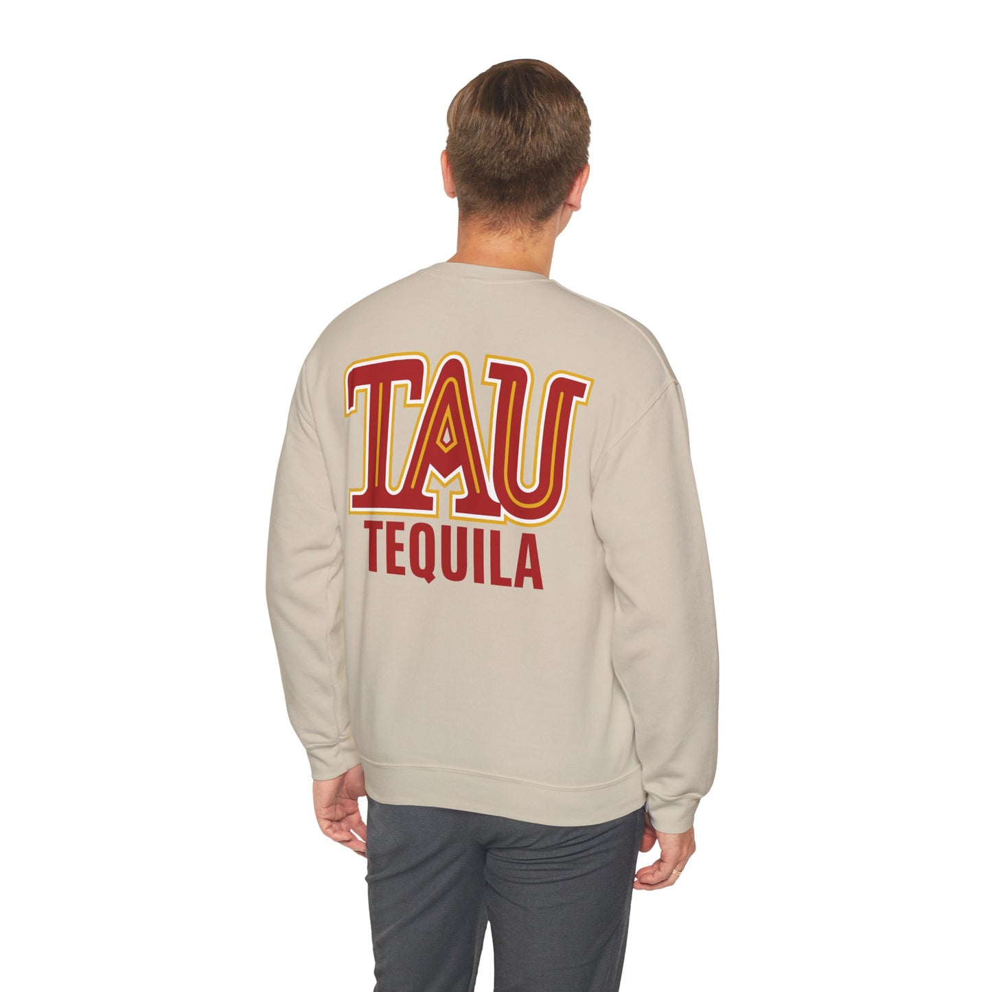 Tau Tequila Gilden 18000 Crewneck Sweatshirt with Front and Back Logo