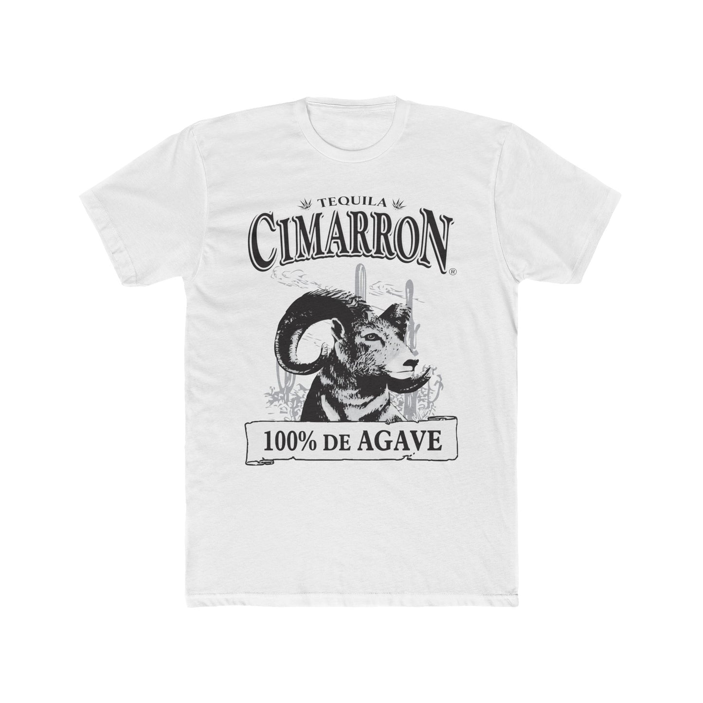 Cimarron Tequila Short Sleeve Next Level 3600 T-Shirt with Front Logo