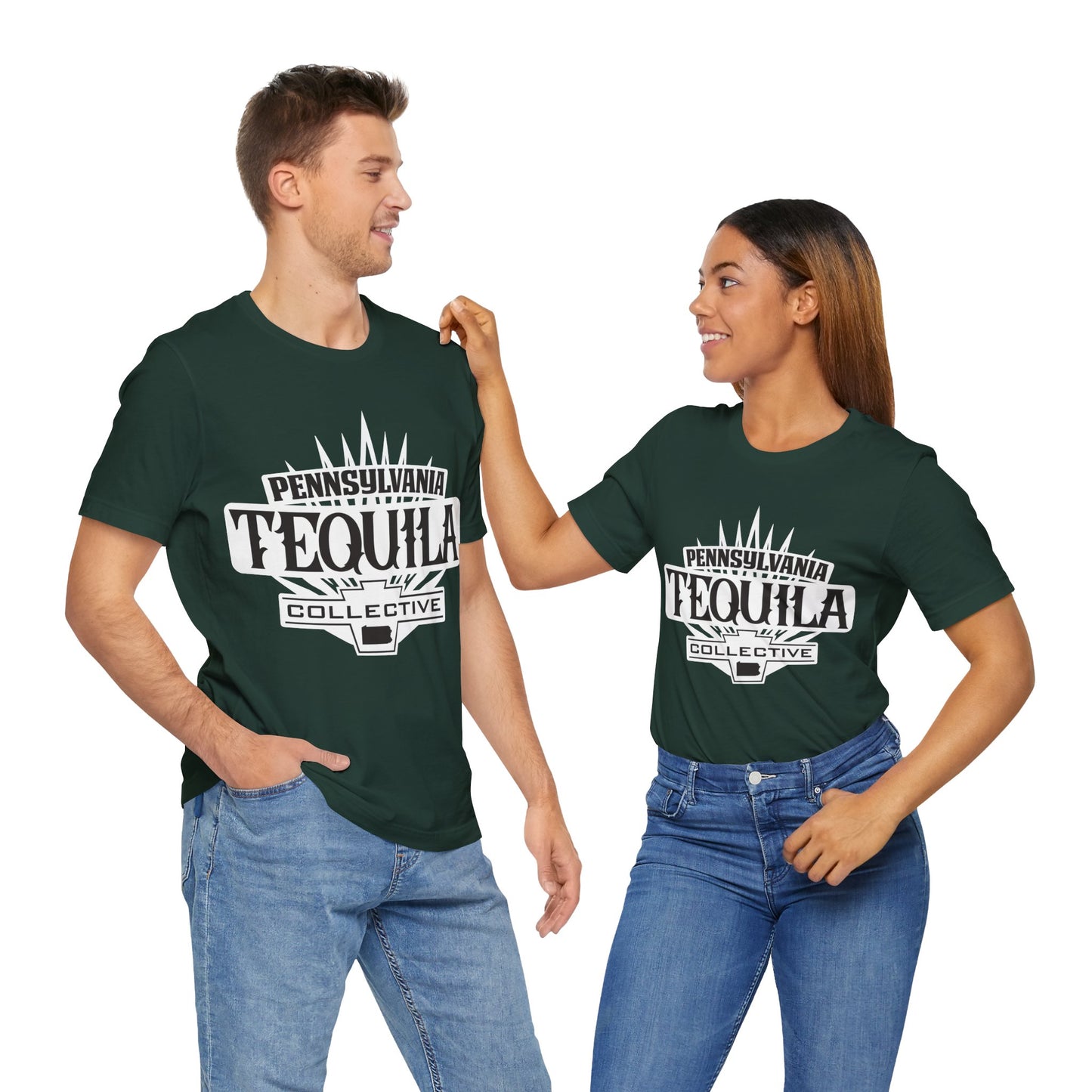 Pennsylvania Tequila Collective Short Sleeve Bella+Canvas 3001 T-Shirt with Front Logo