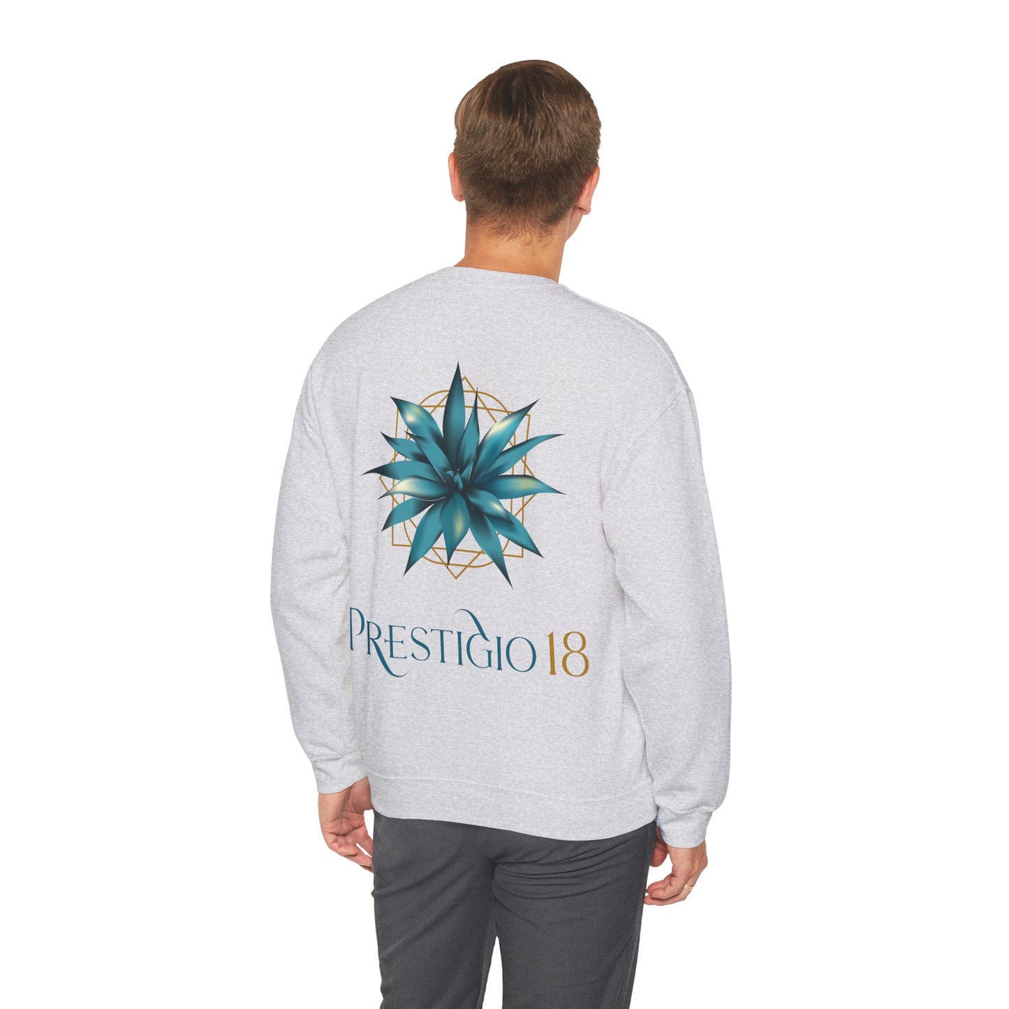 Prestigio 18 Tequila Gilden 18000 Crewneck Sweatshirt with Front and Back Logo