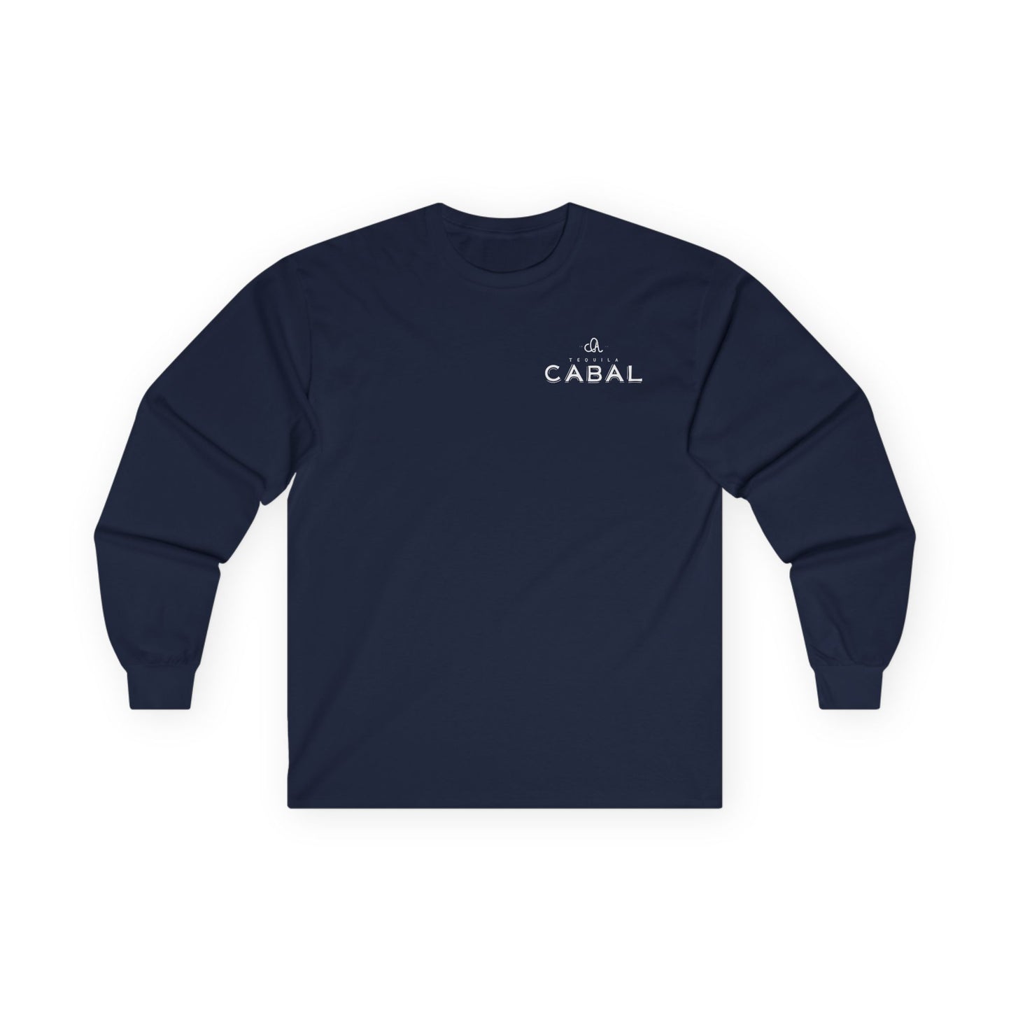 Cabal Tequila Long Sleeve Gildan 2400 T-Shirt with Front and Back Logo