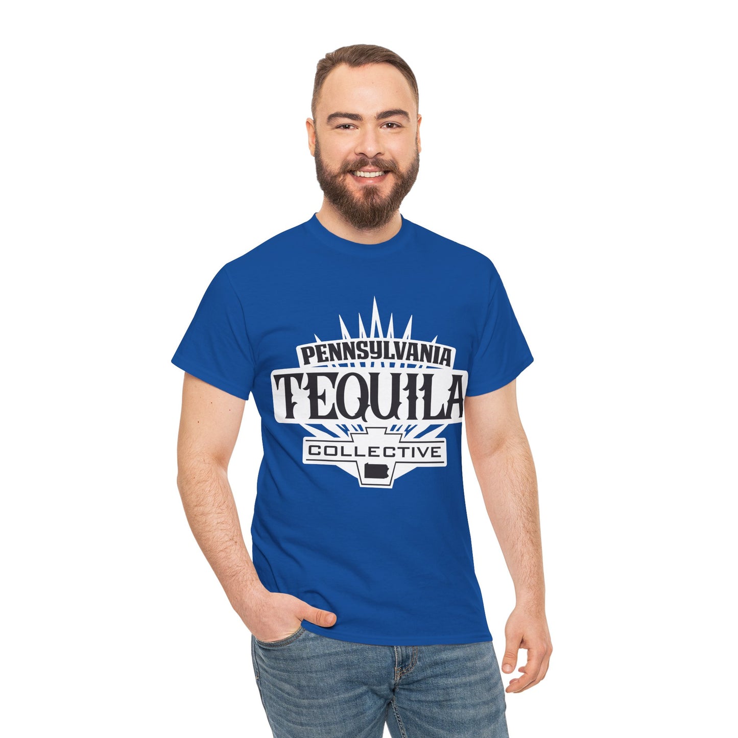 Pennsylvania Tequila Collective Short Sleeve Gildan 5000 T-Shirt with Front Logo