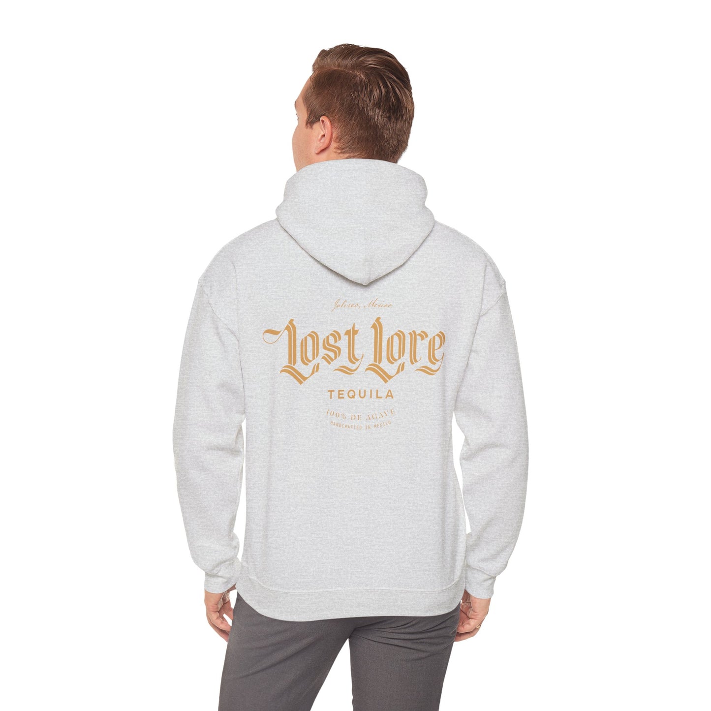 Lost Lore Tequila Gilden 18500 Hoodie with Front and Back Logo