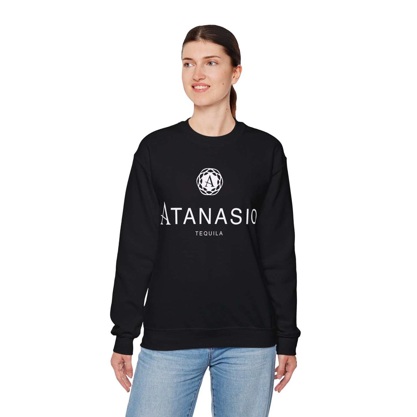 Atanasio Tequila Gilden 18000 Crewneck Sweatshirt with Front Logo