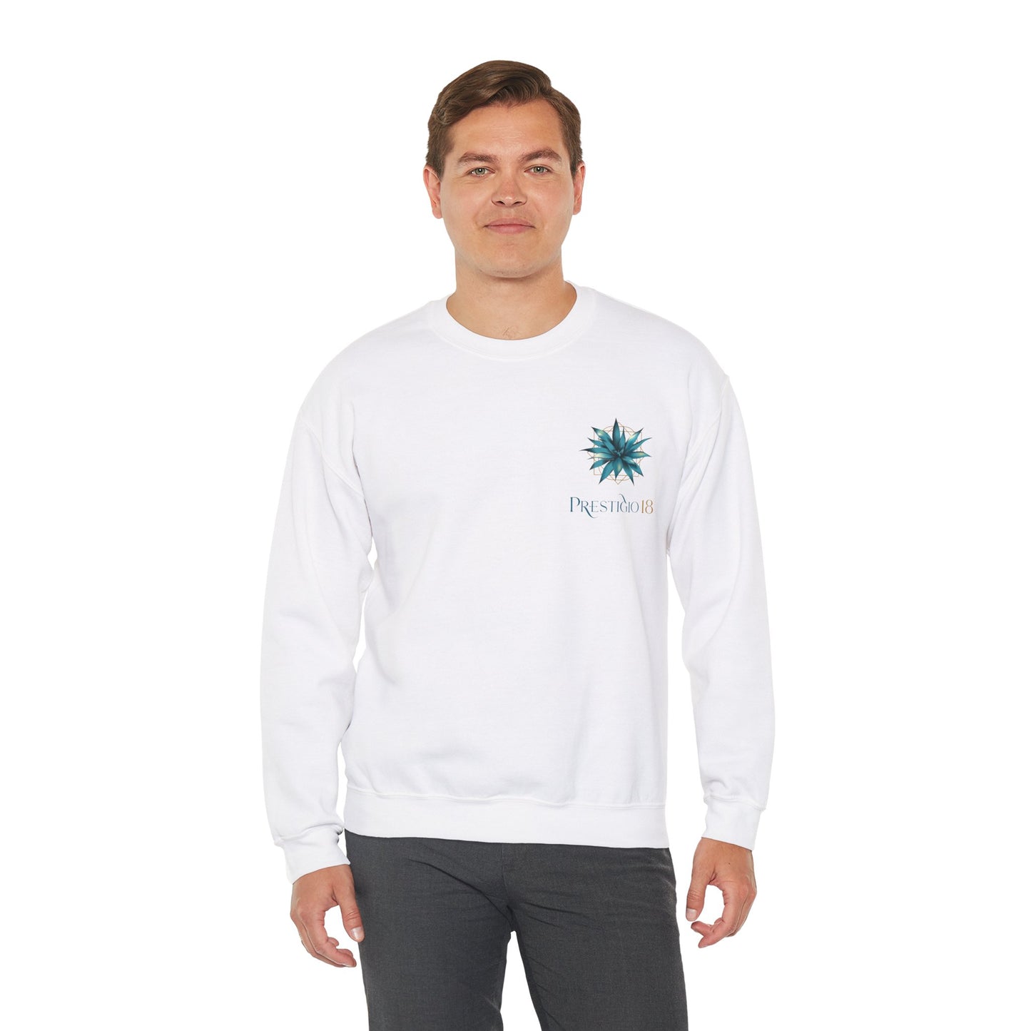 Prestigio 18 Tequila Gilden 18000 Crewneck Sweatshirt with Front and Back Logo