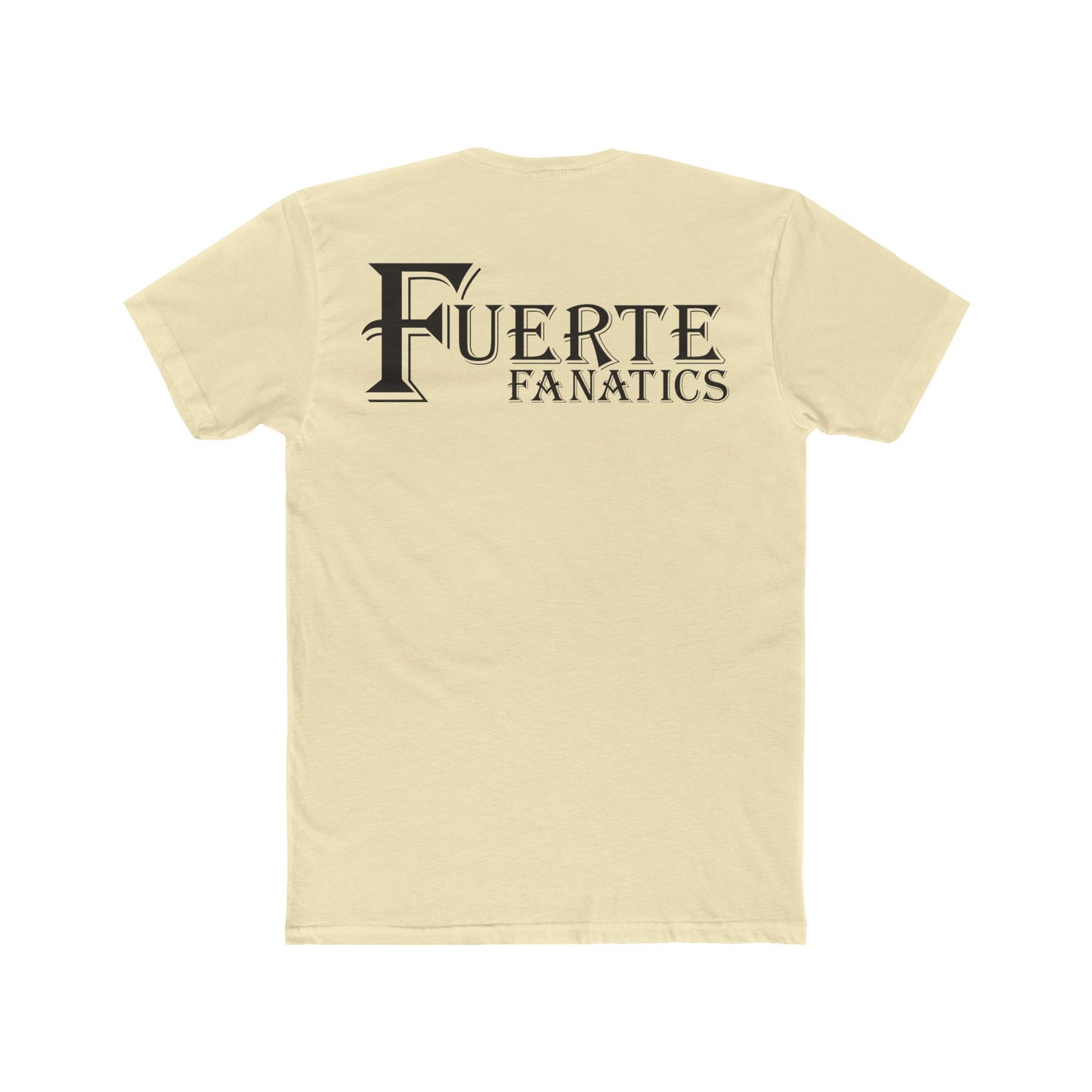 Fuerte Fanatics Short Sleeve Next Level 3600 T-Shirt with Front and Back Logo